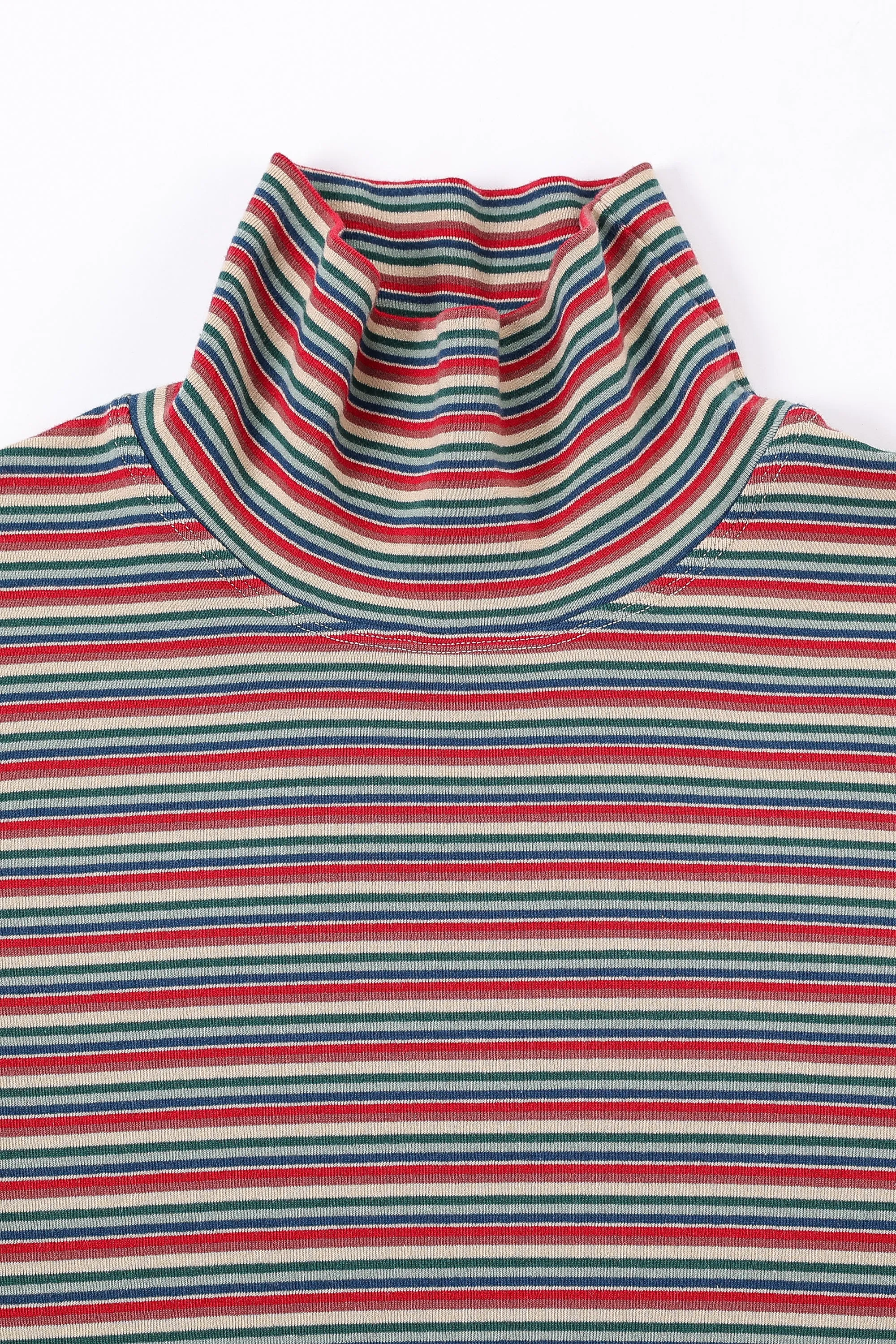 Red Stripe Turtleneck sold by Fashion Brand Company product image thumbnail 3
