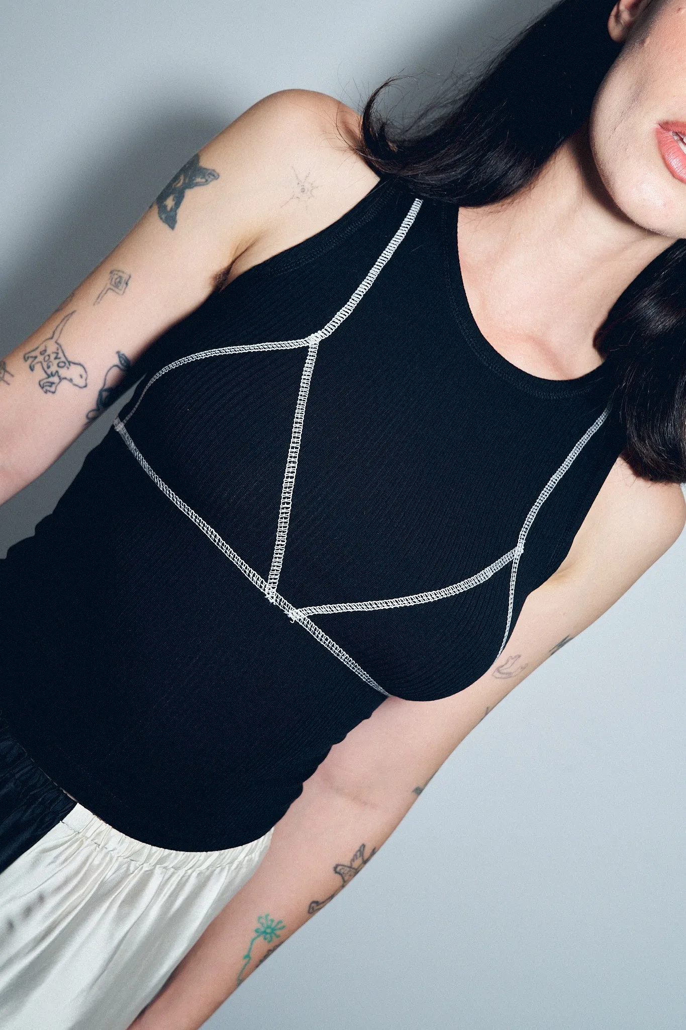 3 left - Tencel Bikini Seam Tank sold by Fashion Brand Company product image thumbnail 4