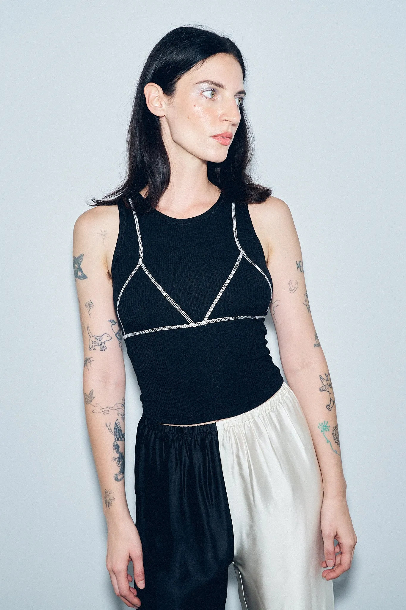 3 left - Tencel Bikini Seam Tank sold by Fashion Brand Company