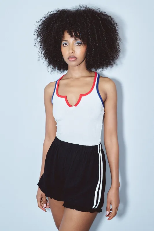 2 left - Sporty Soft Linen Bloomers Black sold by Fashion Brand Company