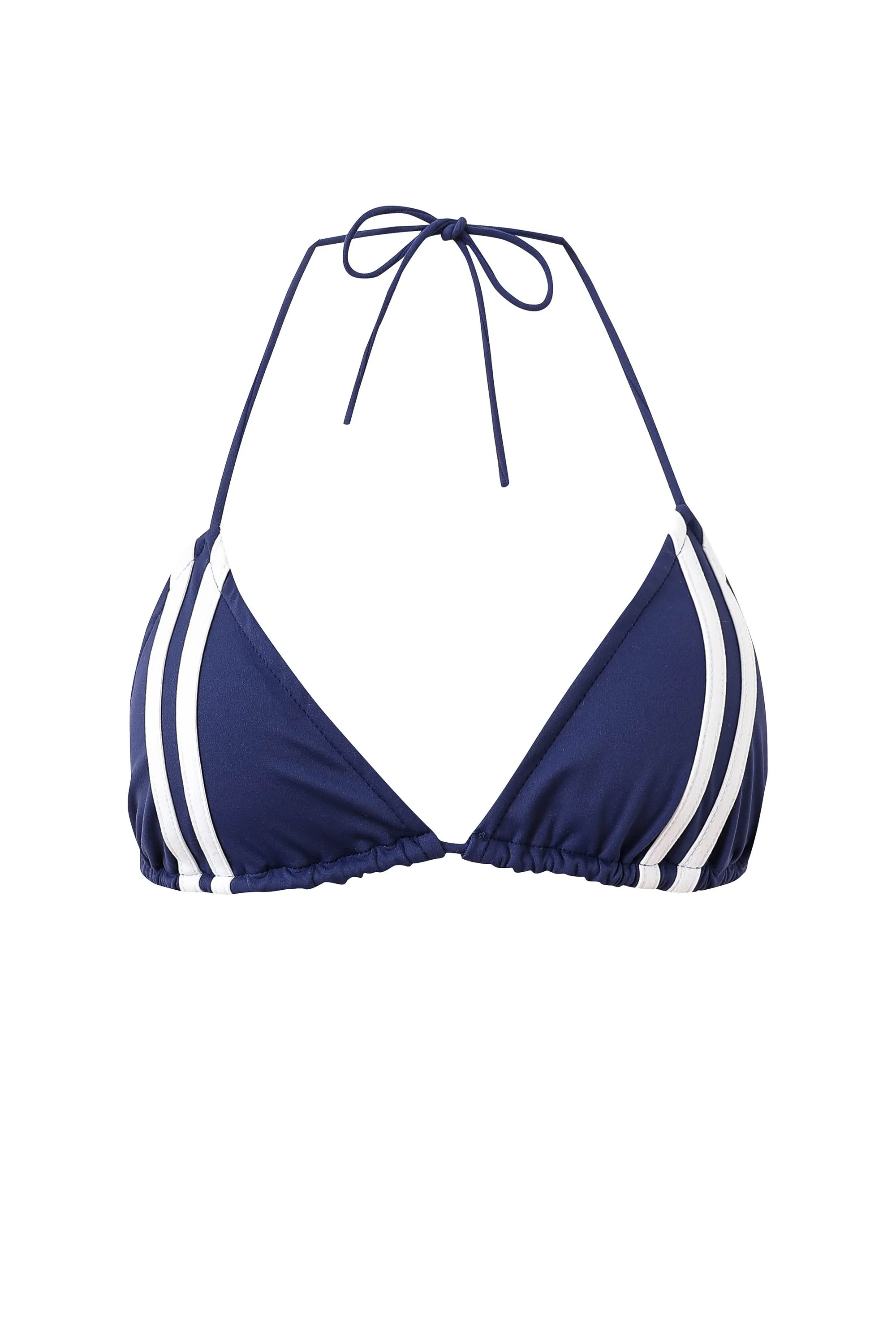 Navy Sporty Bikini Swim Top sold by Fashion Brand Company product image thumbnail 3