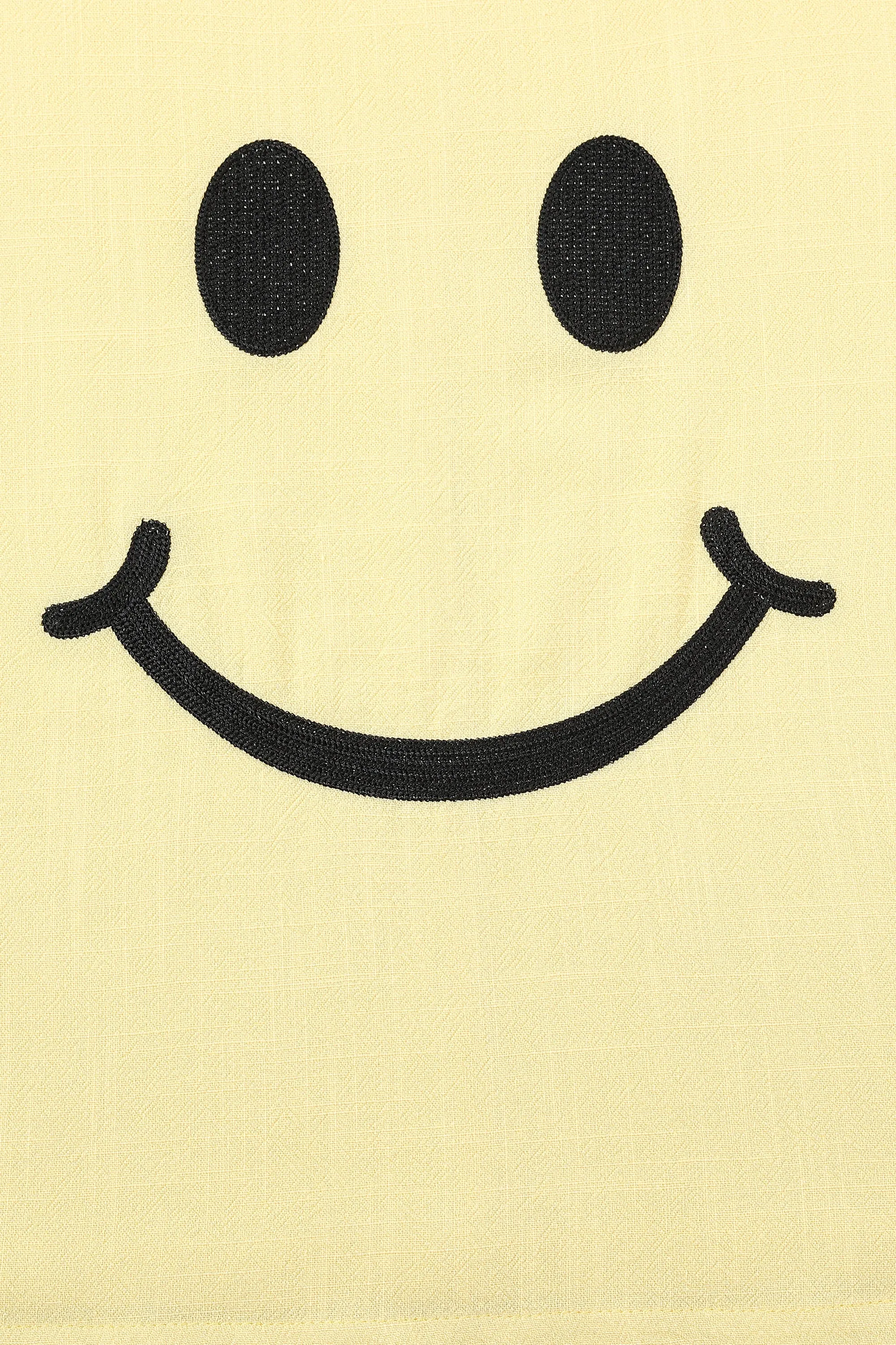 Smiley Face Soft Linen Shift Tank sold by Fashion Brand Company product image thumbnail 2