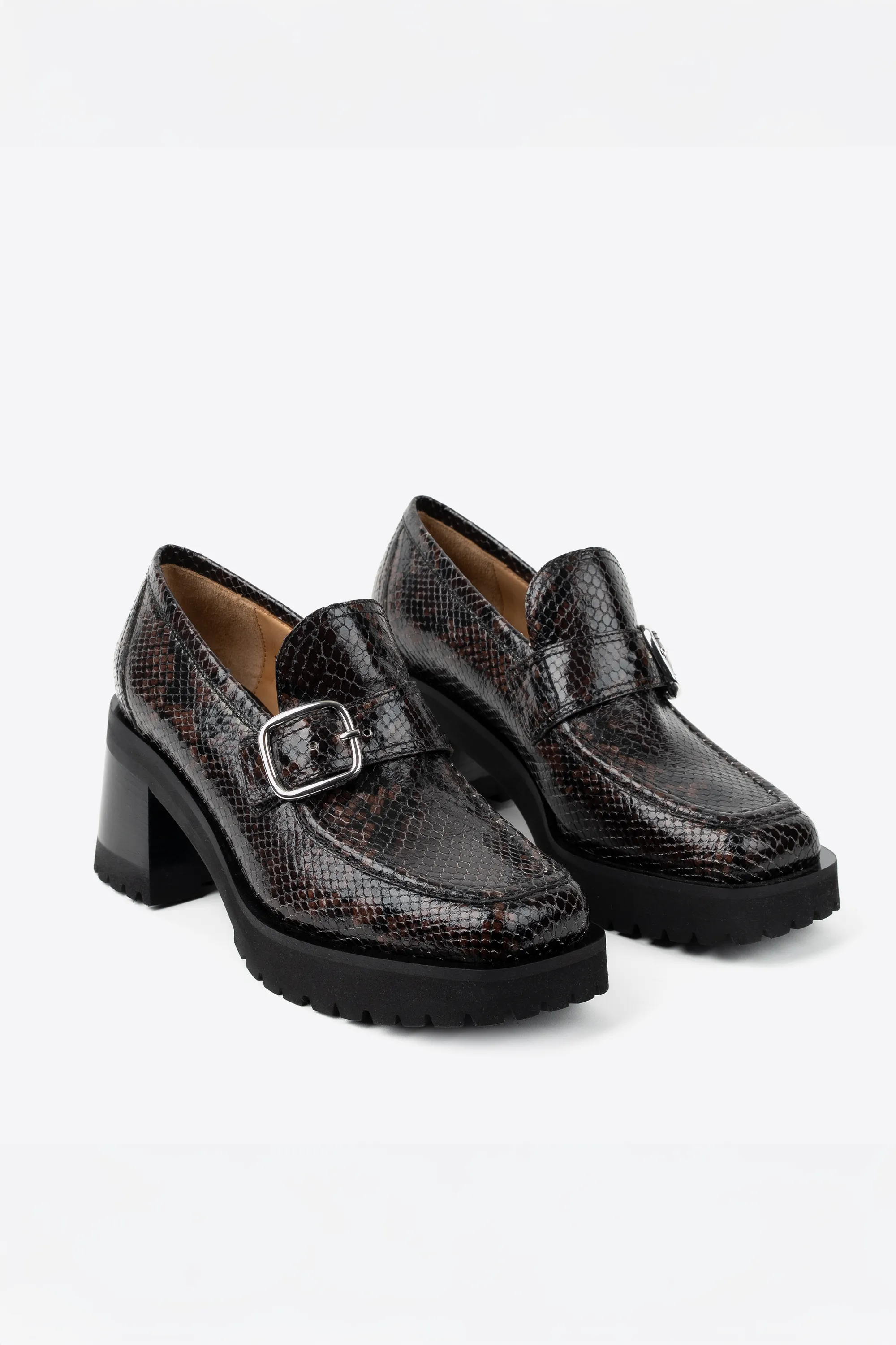 3 left - Donna Loafer Snakeskin sold by Fashion Brand Company product image thumbnail 2