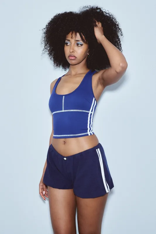 Scoop Yoga Top Navy Sporty Spice sold by Fashion Brand Company