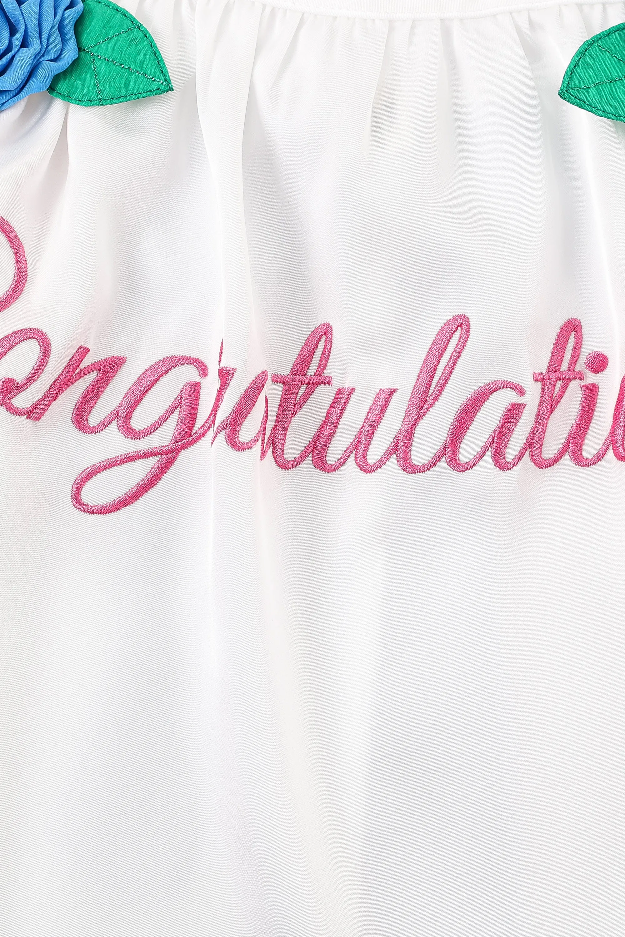 Frosted Cake Crop Cami 'Congratulations' sold by Fashion Brand Company product image thumbnail 5
