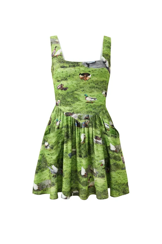Trad Mistress Soft Linen Mini Dress Worst Ducks sold by Fashion Brand Company