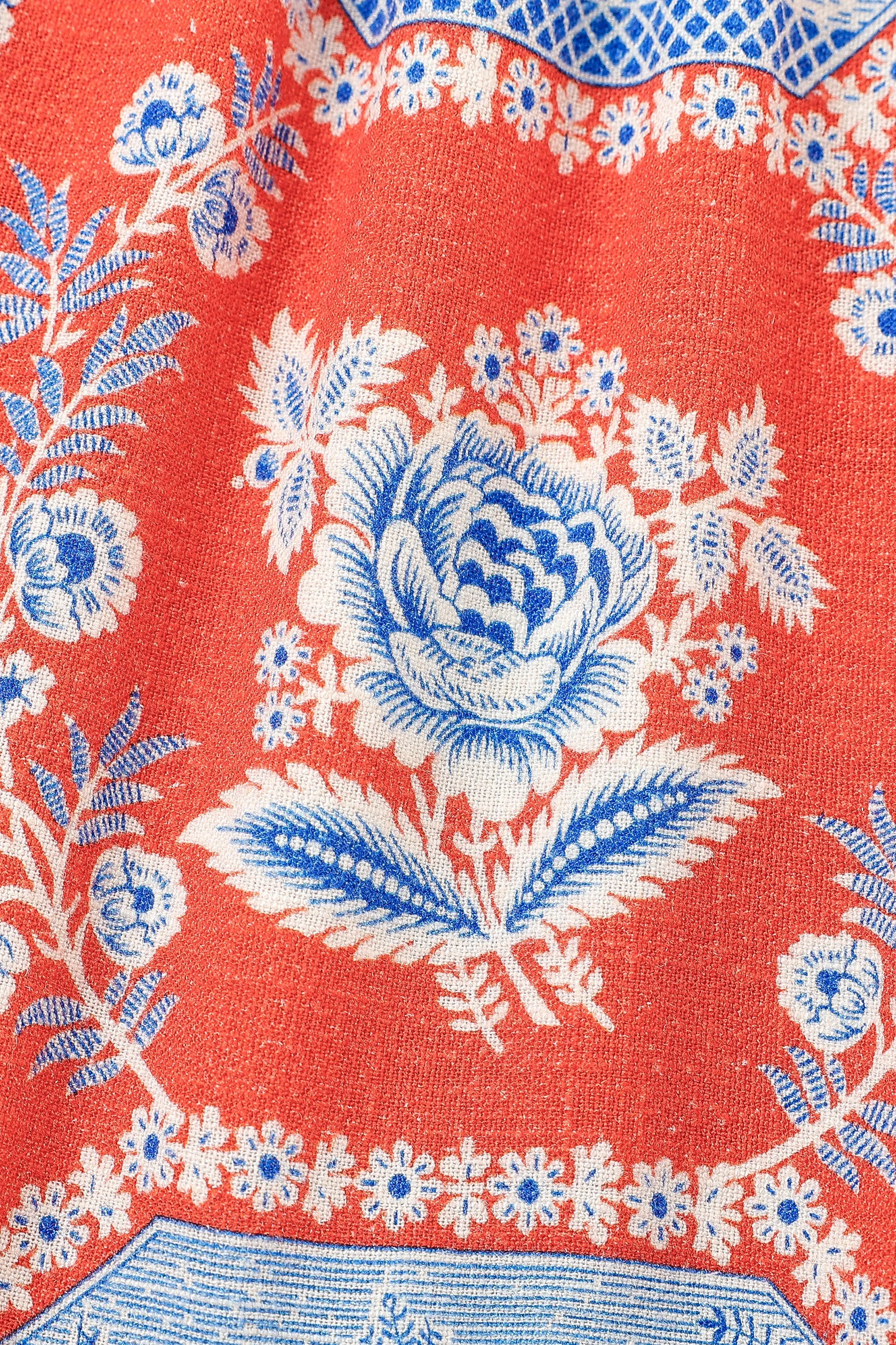 Soft Linen Ruffle Mini Dress French Sex sold by Fashion Brand Company product image thumbnail 4