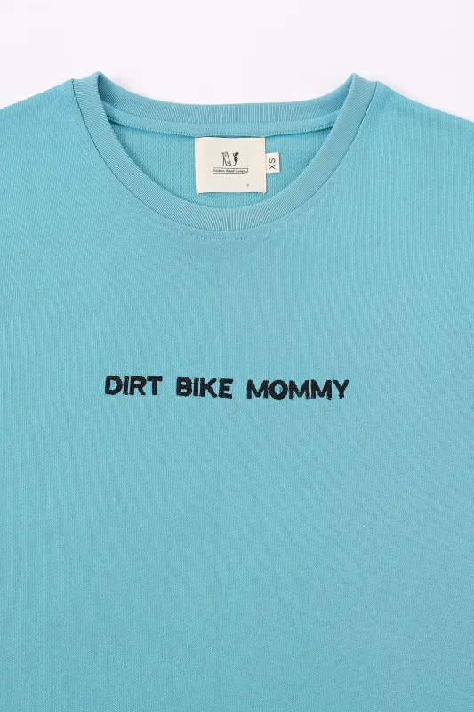 Unisex Cotton DIRT BIKE MOMMY Tee sold by Fashion Brand Company