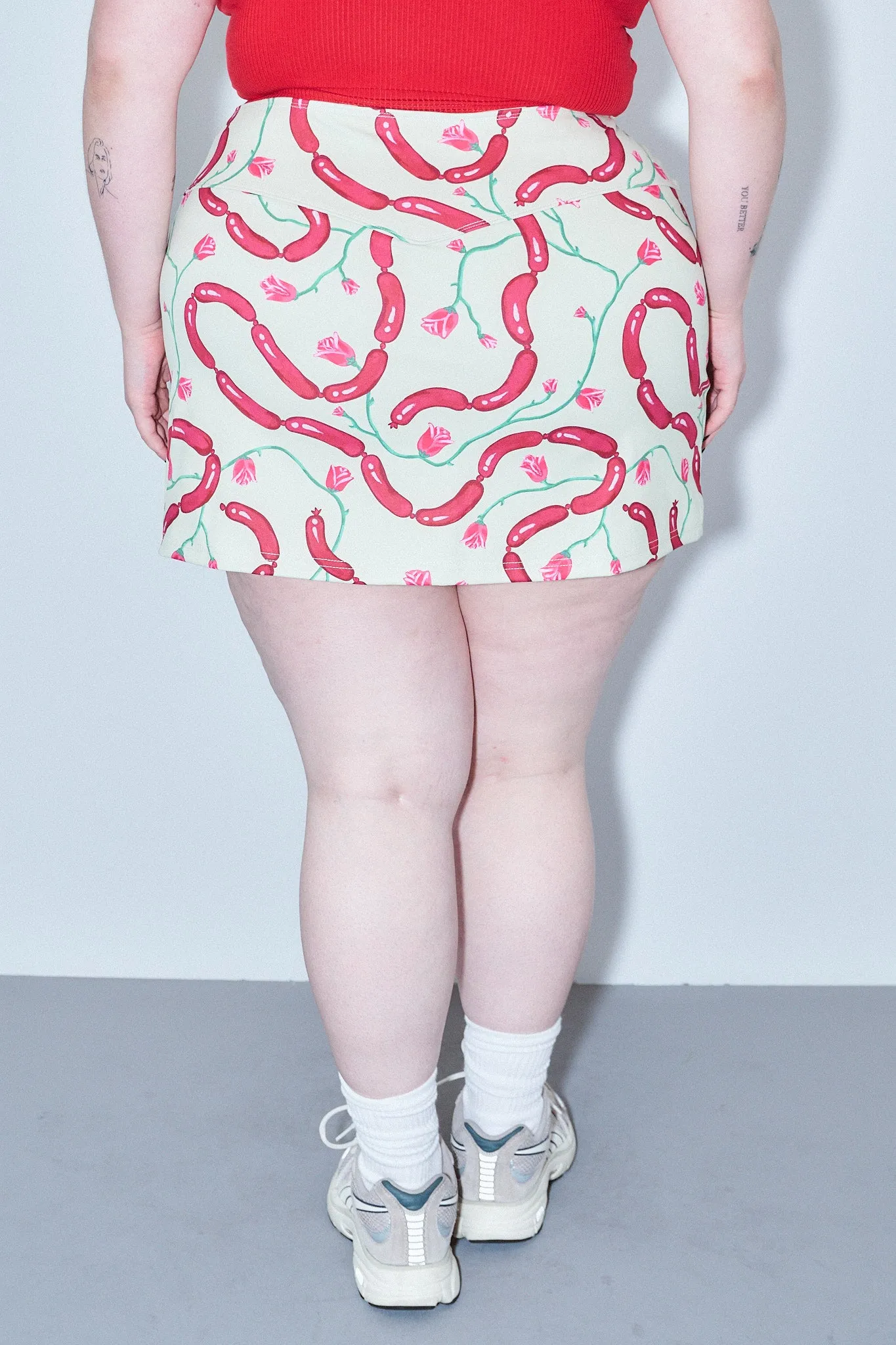 Scrap Skort - Hotdogs L sold by Fashion Brand Company product image thumbnail 2