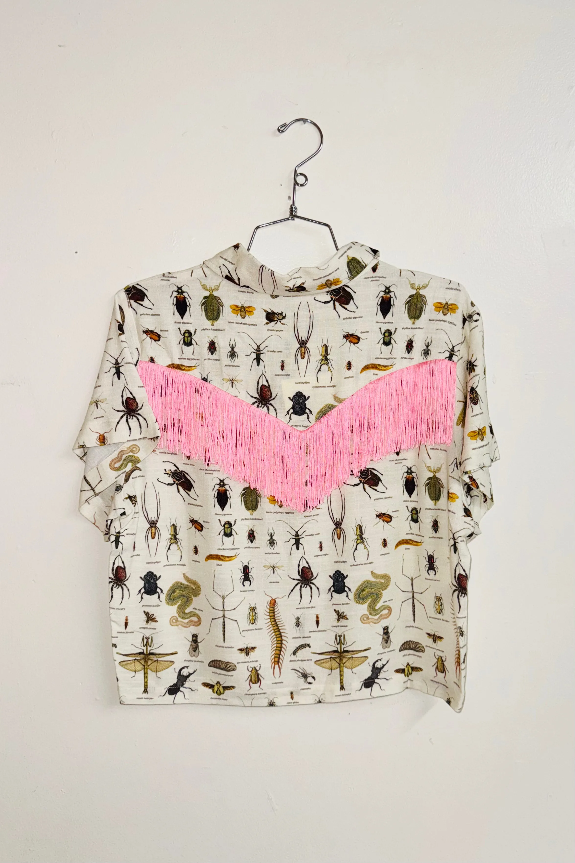Scrap Linen Blouse #8 - M Worst Bugs sold by Fashion Brand Company product image thumbnail 2