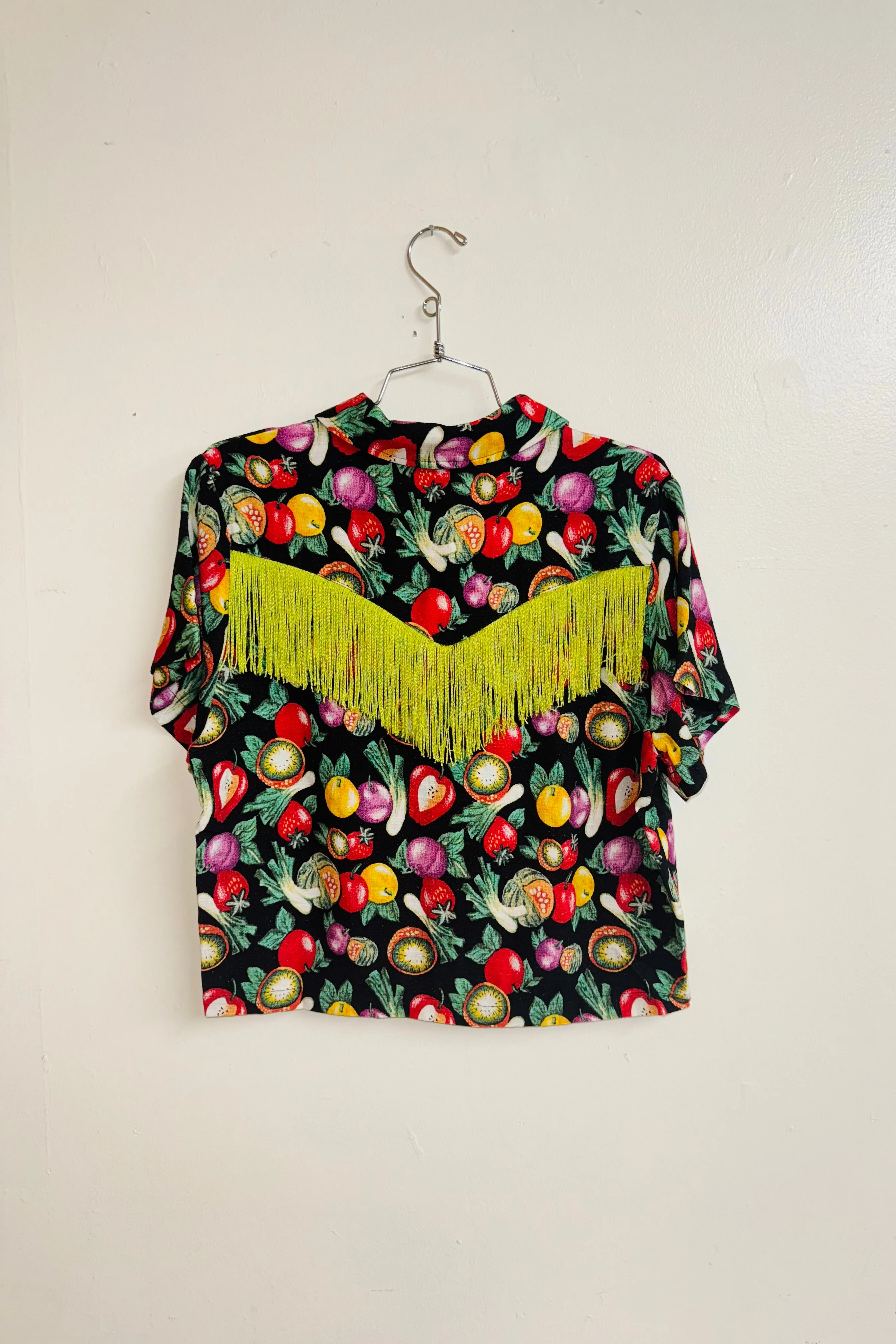 Scrap Linen Blouse #13 - M Vegetable Medley sold by Fashion Brand Company product image thumbnail 2