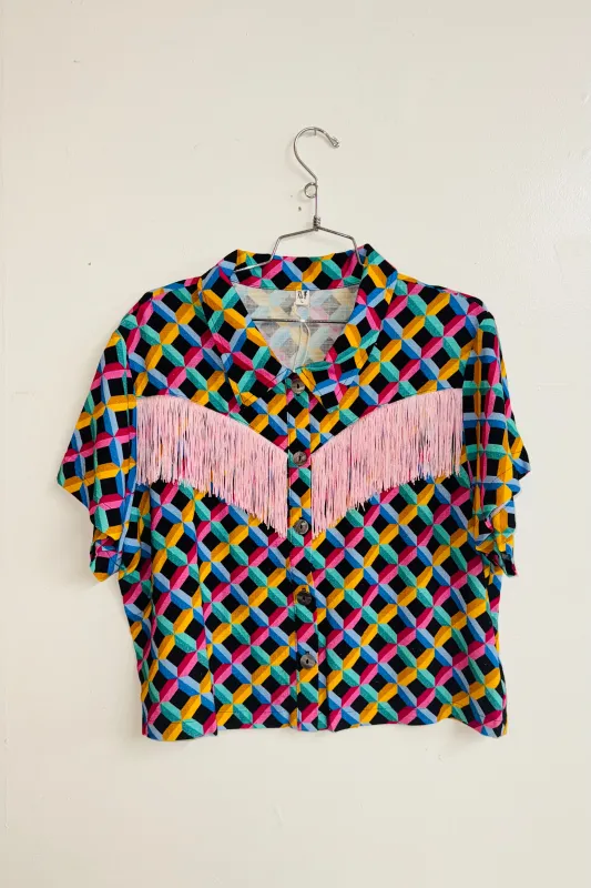 Scrap Linen Blouse #16 - L Screensaver made by Fashion Brand Company