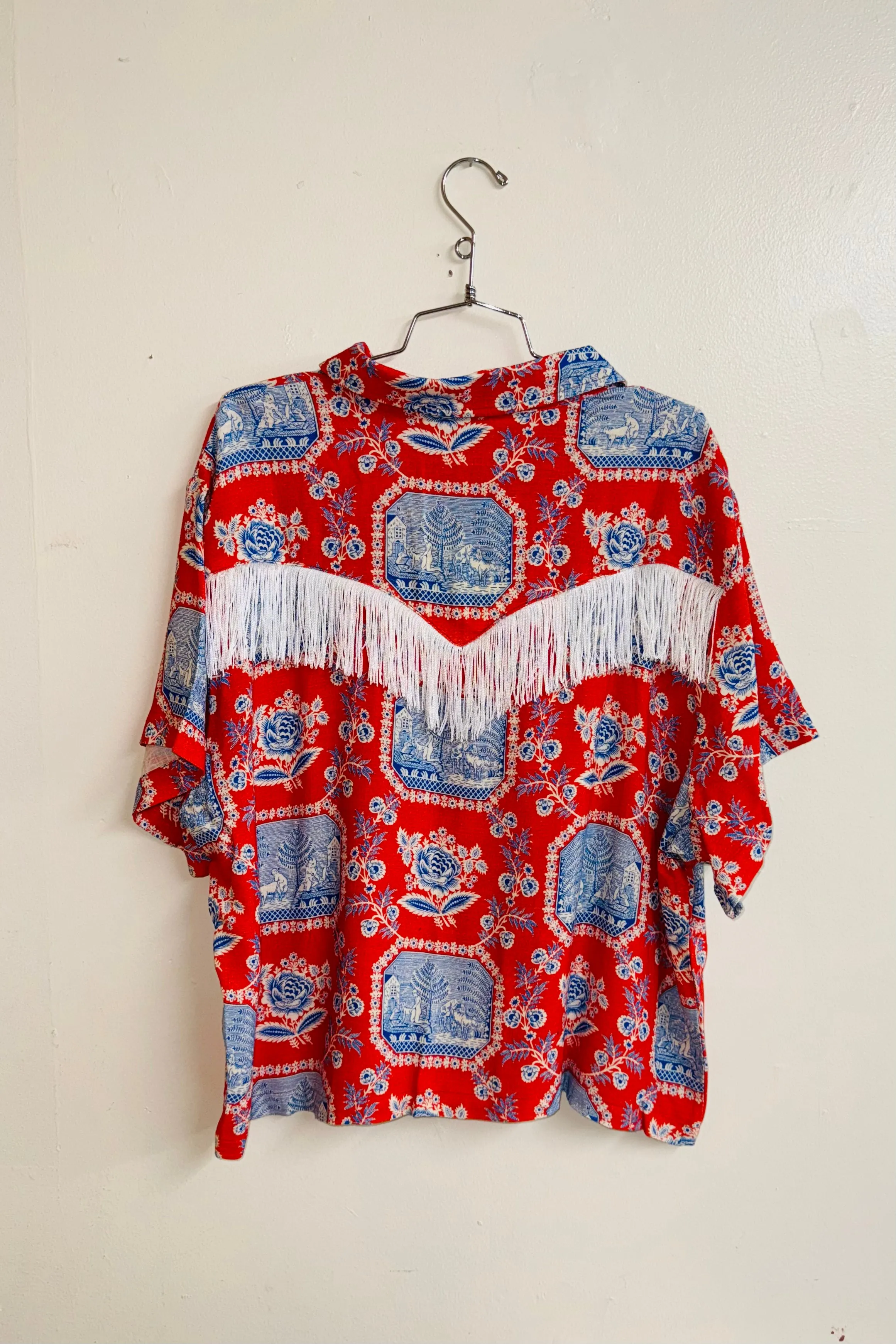 Scrap Linen Blouse #26 - 1X French Sex sold by Fashion Brand Company product image thumbnail 2