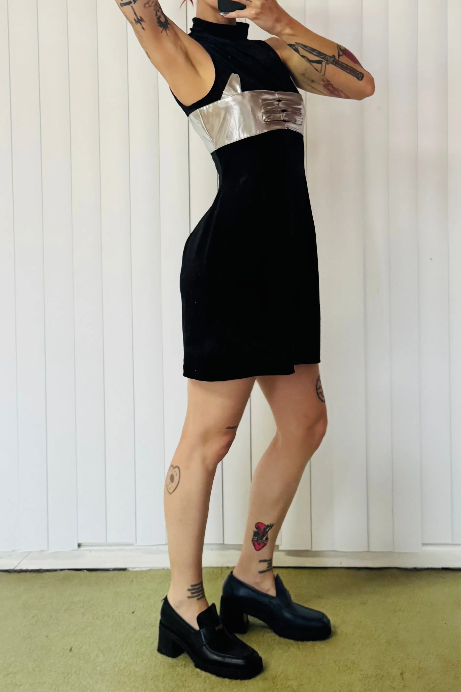 SAMPLE #660 - S Velvet Hands Mini Dress sold by Fashion Brand Company product image thumbnail 2