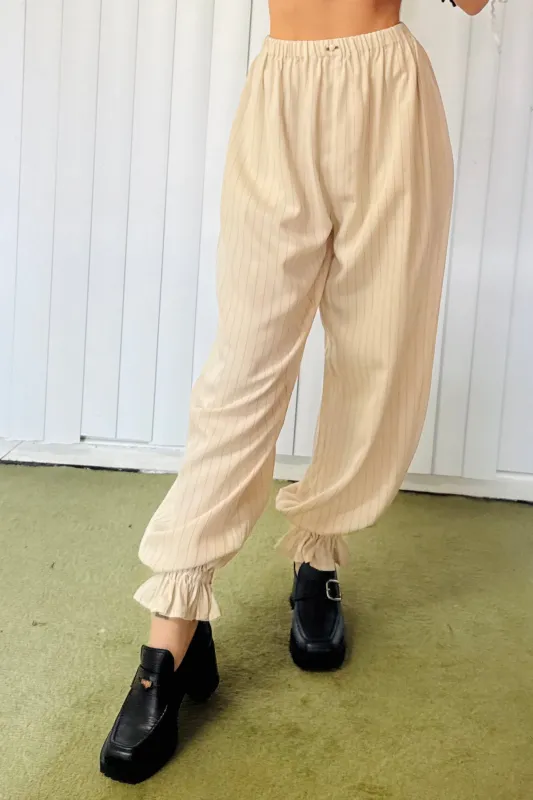 SAMPLE #669 - S Baseball tencel pantaloons made by Fashion Brand Company