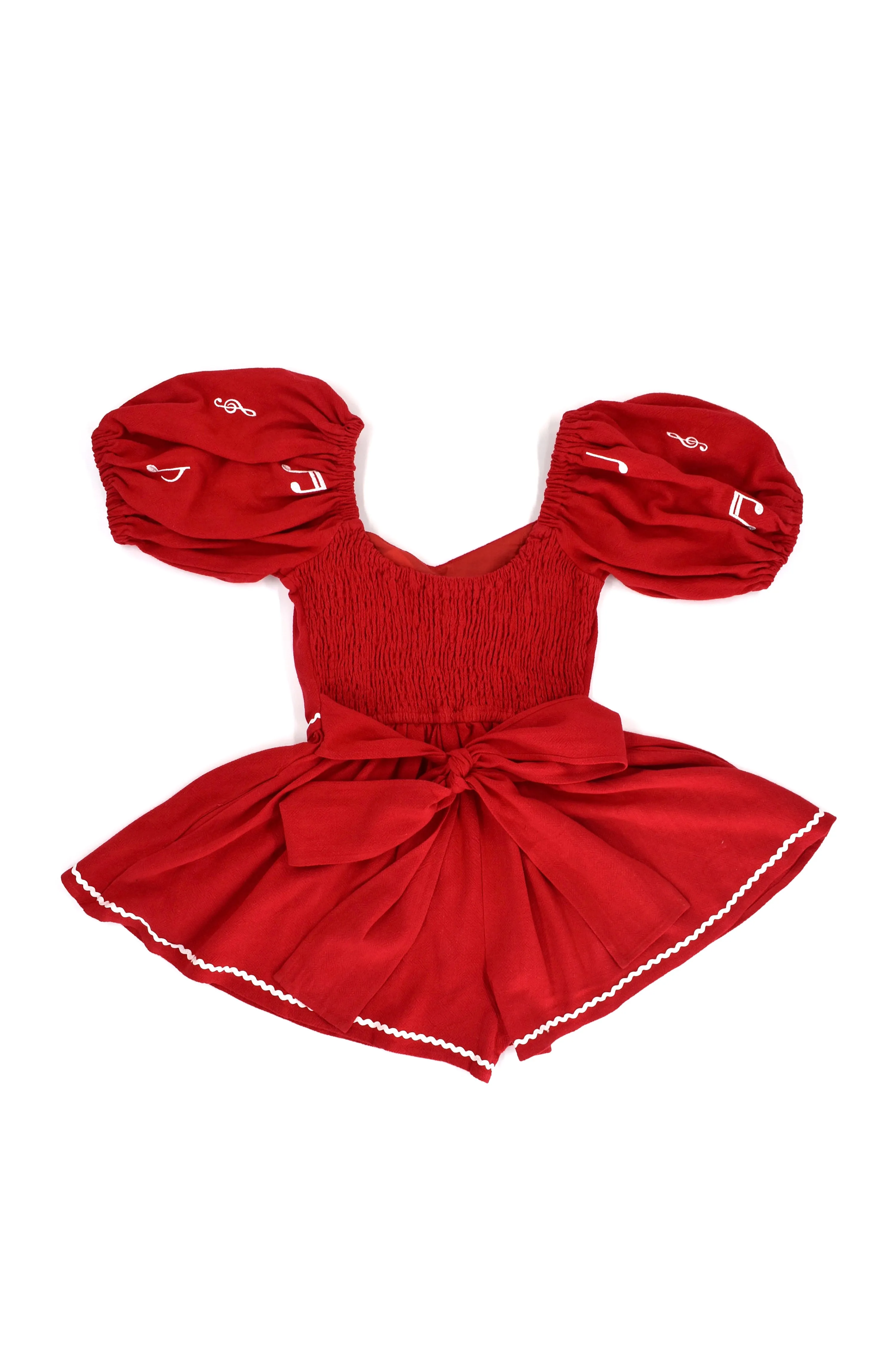 Music Linen Romper sold by Fashion Brand Company product image thumbnail 5