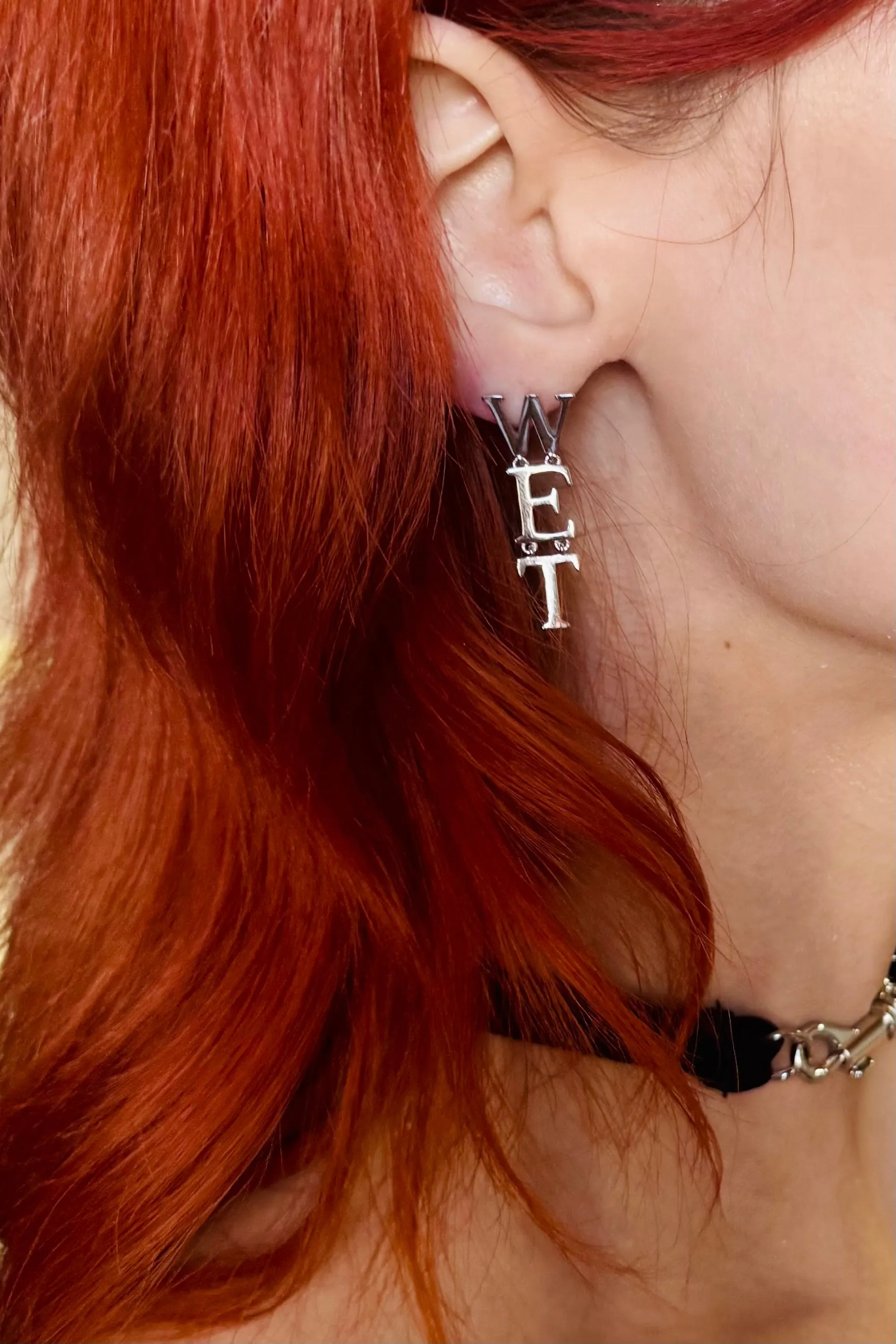 Sterling Silver WET Dangle Earring sold by Fashion Brand Company product image thumbnail 2