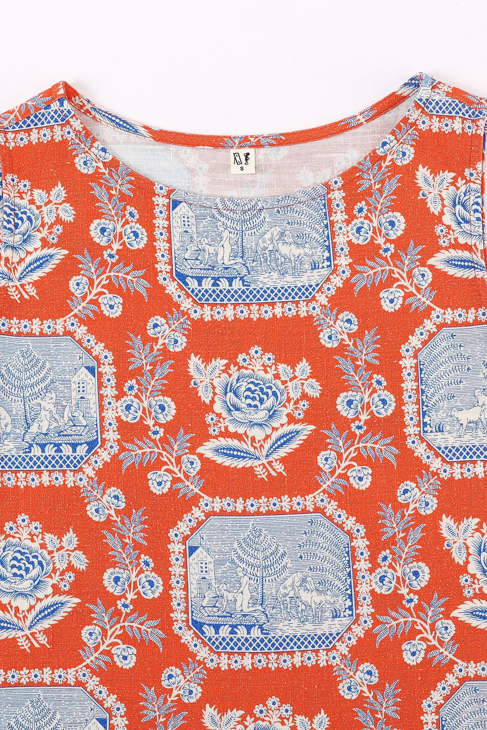 Shift Tank Soft Linen French Sex sold by Fashion Brand Company product image thumbnail 4