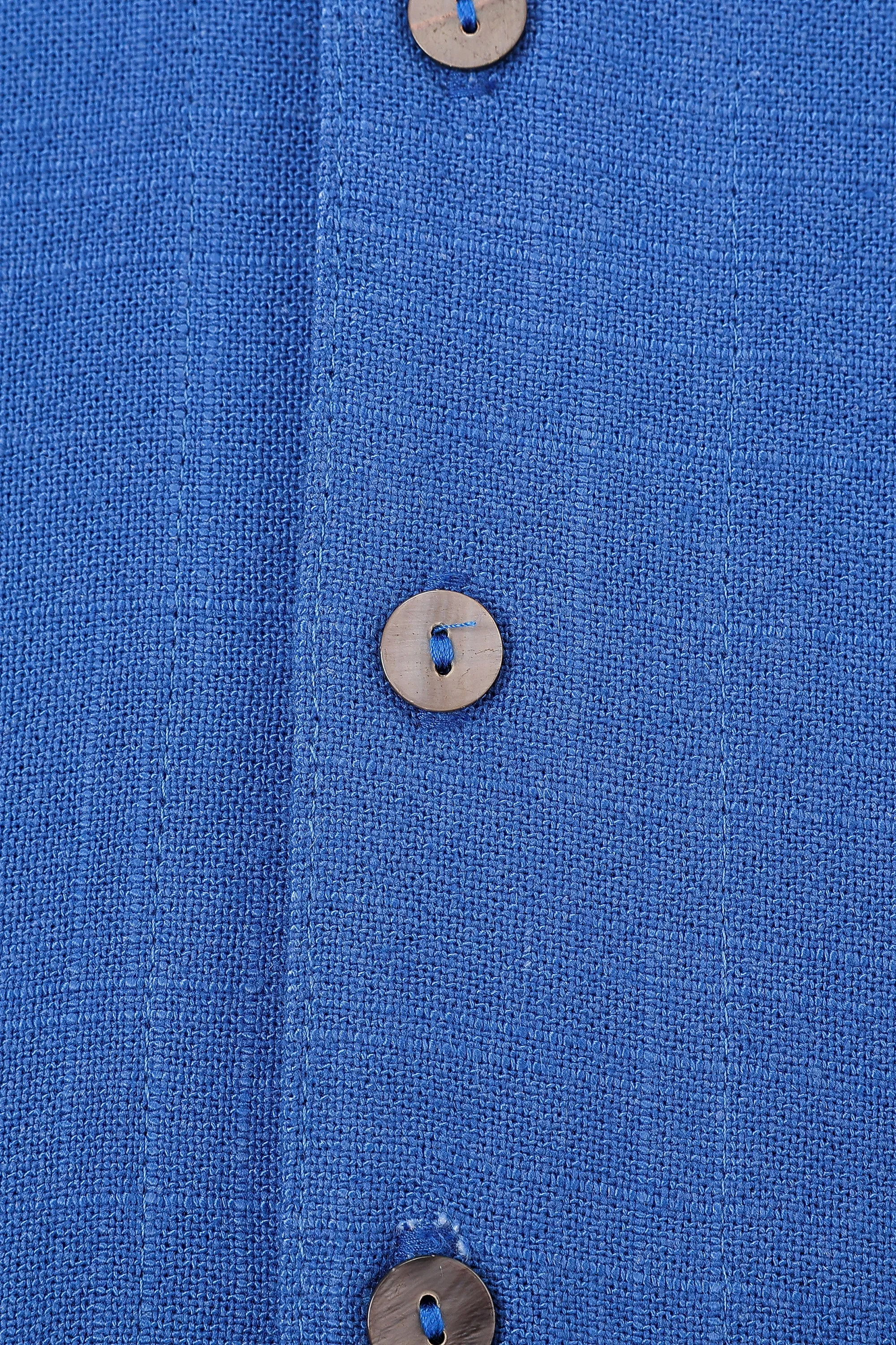 MISTAKE Unisex Hot Dog Eating Champion THICK Linen Bowling Shirt sold by Fashion Brand Company product image thumbnail 4