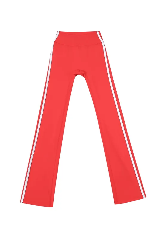 Sporty Spice Yoga Pants Red made by Fashion Brand Company