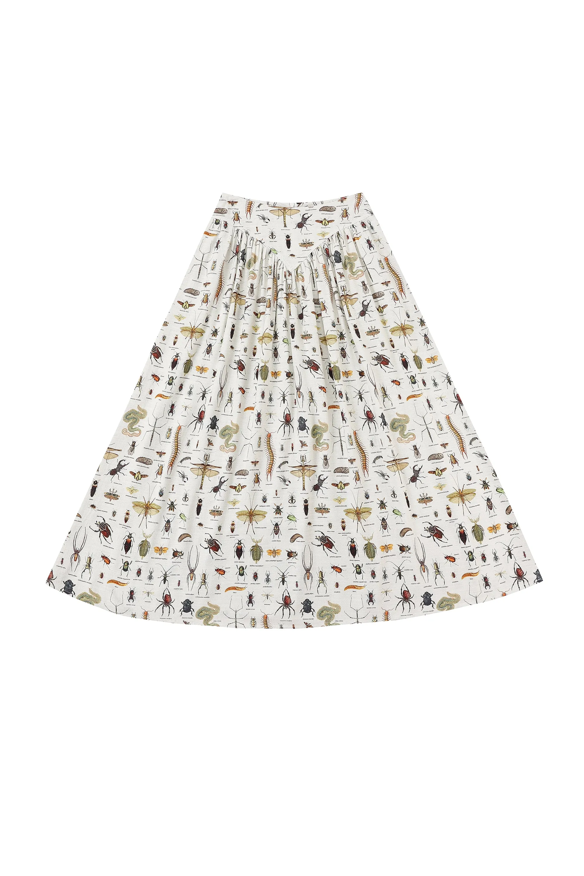 Park Skirt Soft Linen Worst Bugs sold by Fashion Brand Company product image thumbnail 3