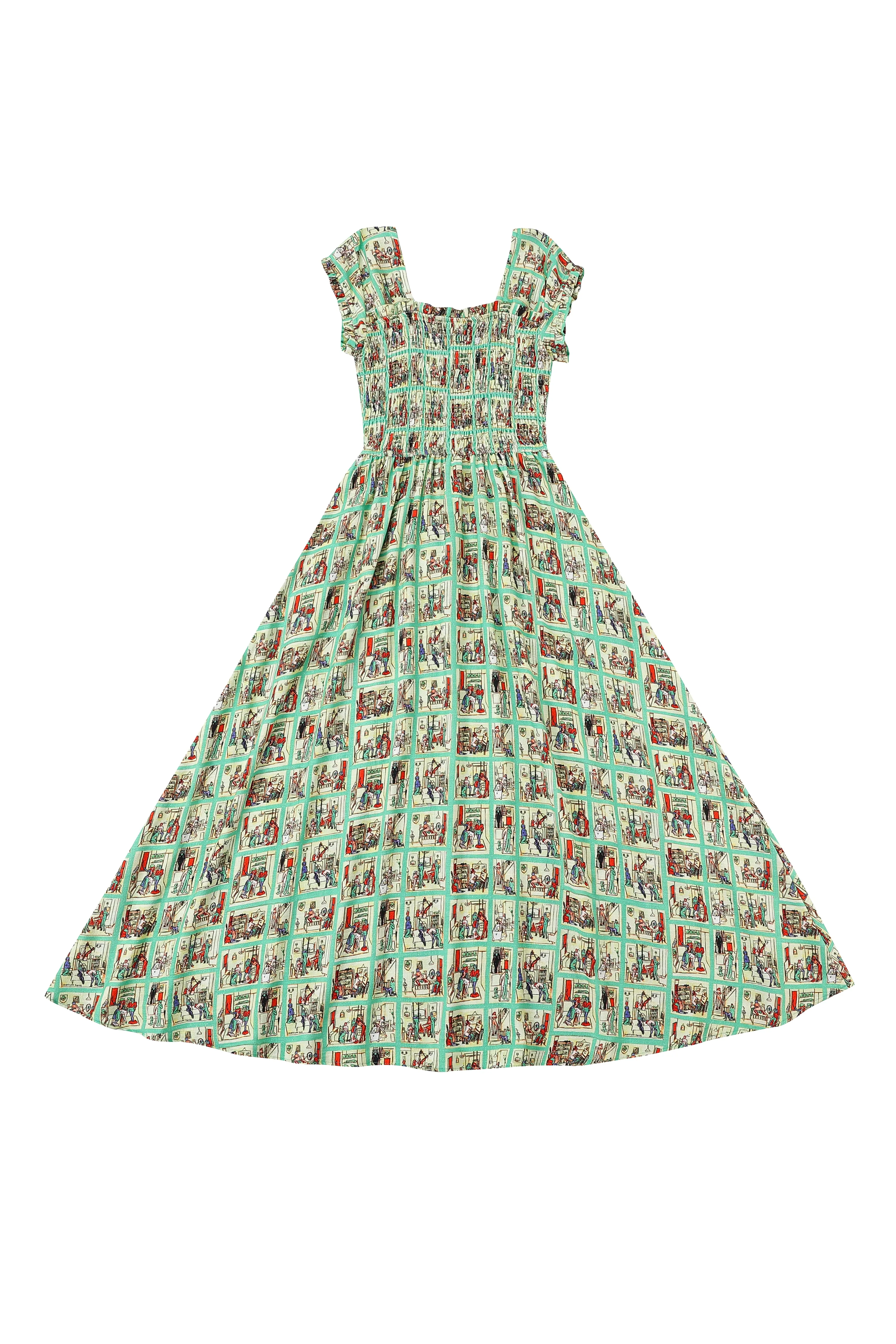 Sweetheart Soft Linen Maxi Dress Sex House sold by Fashion Brand Company product image thumbnail 4