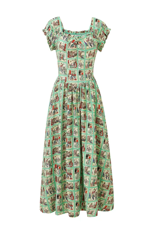 Sweetheart Soft Linen Maxi Dress Sex House made by Fashion Brand Company