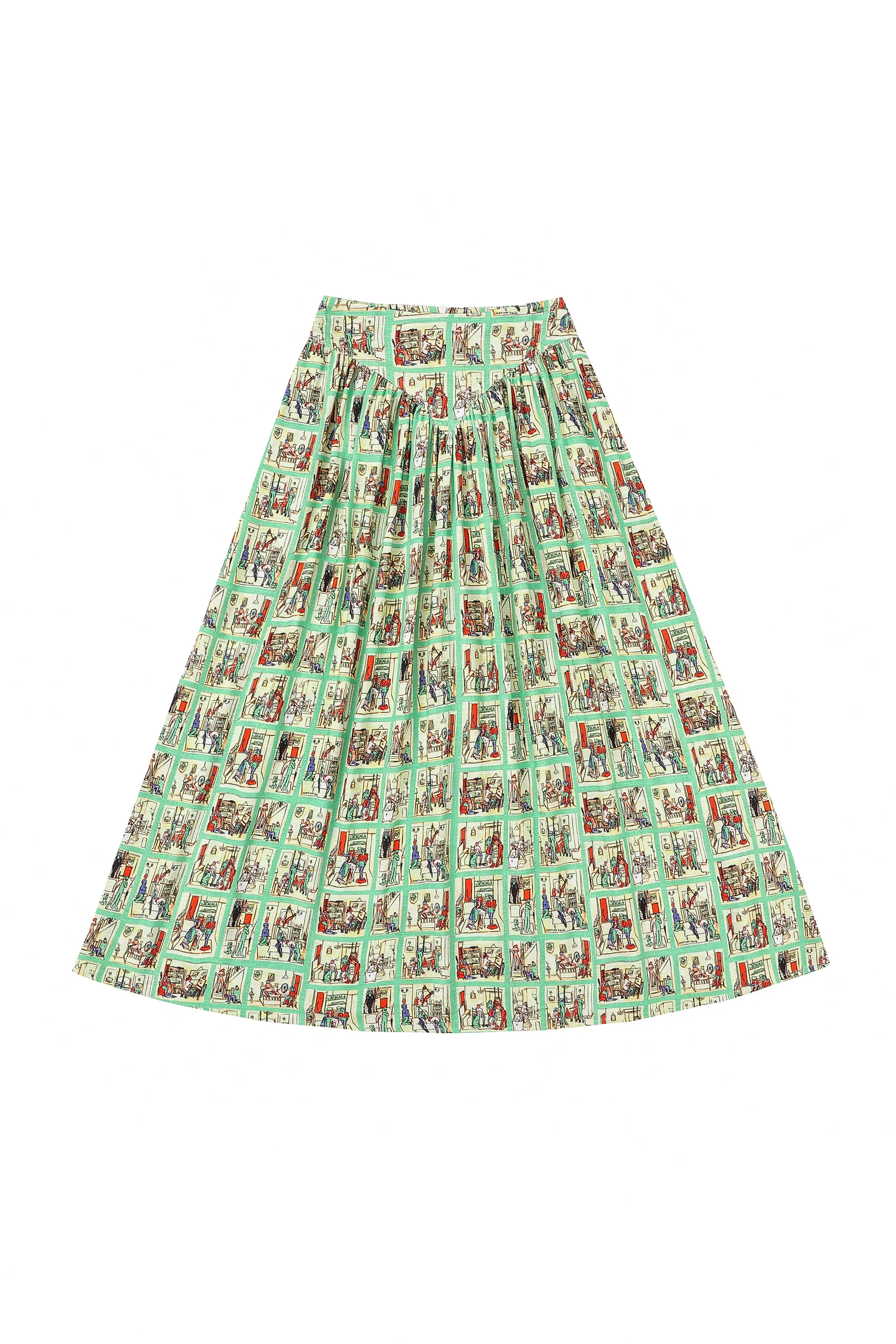 Park Skirt Soft Linen Sex House sold by Fashion Brand Company product image thumbnail 4