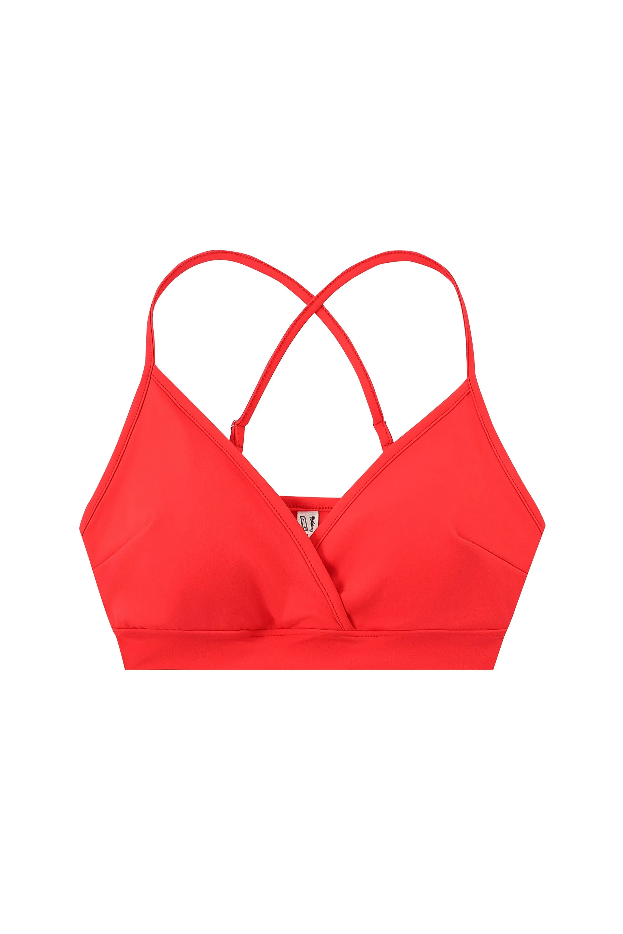 Crossback Yoga Bra Red sold by Fashion Brand Company