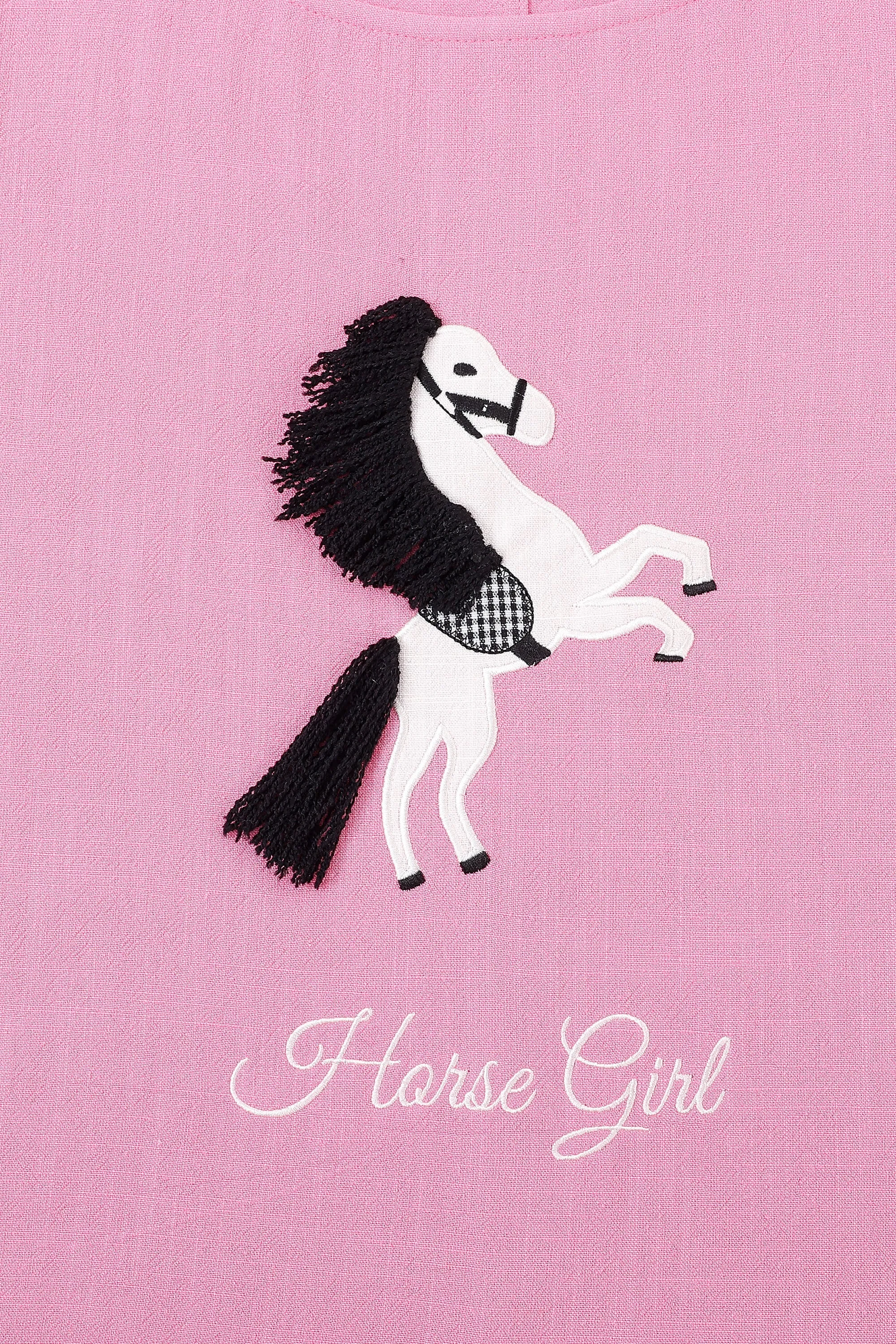 Horse Girl Soft Linen Shift Tank sold by Fashion Brand Company product image thumbnail 5