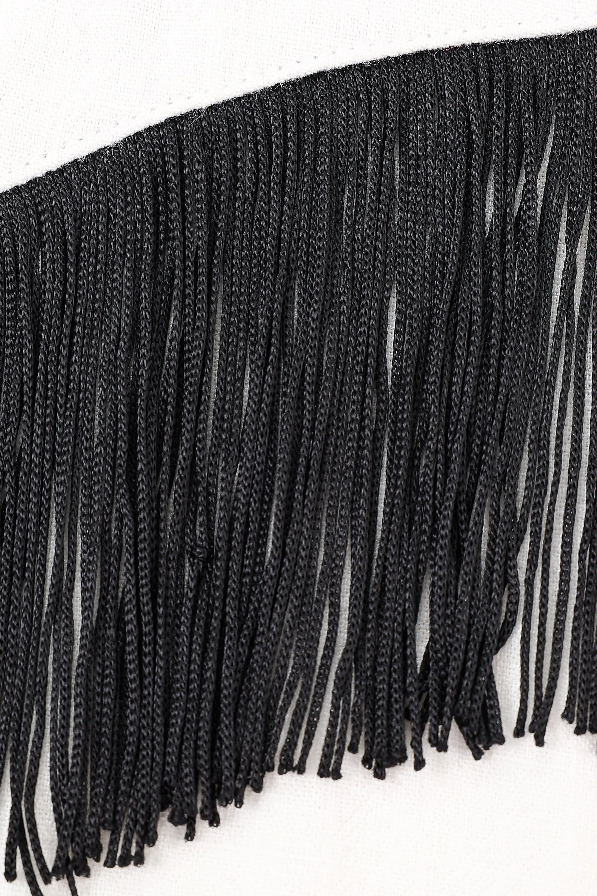 Soft Linen Pammy Fringe Blouse White sold by Fashion Brand Company product image thumbnail 4