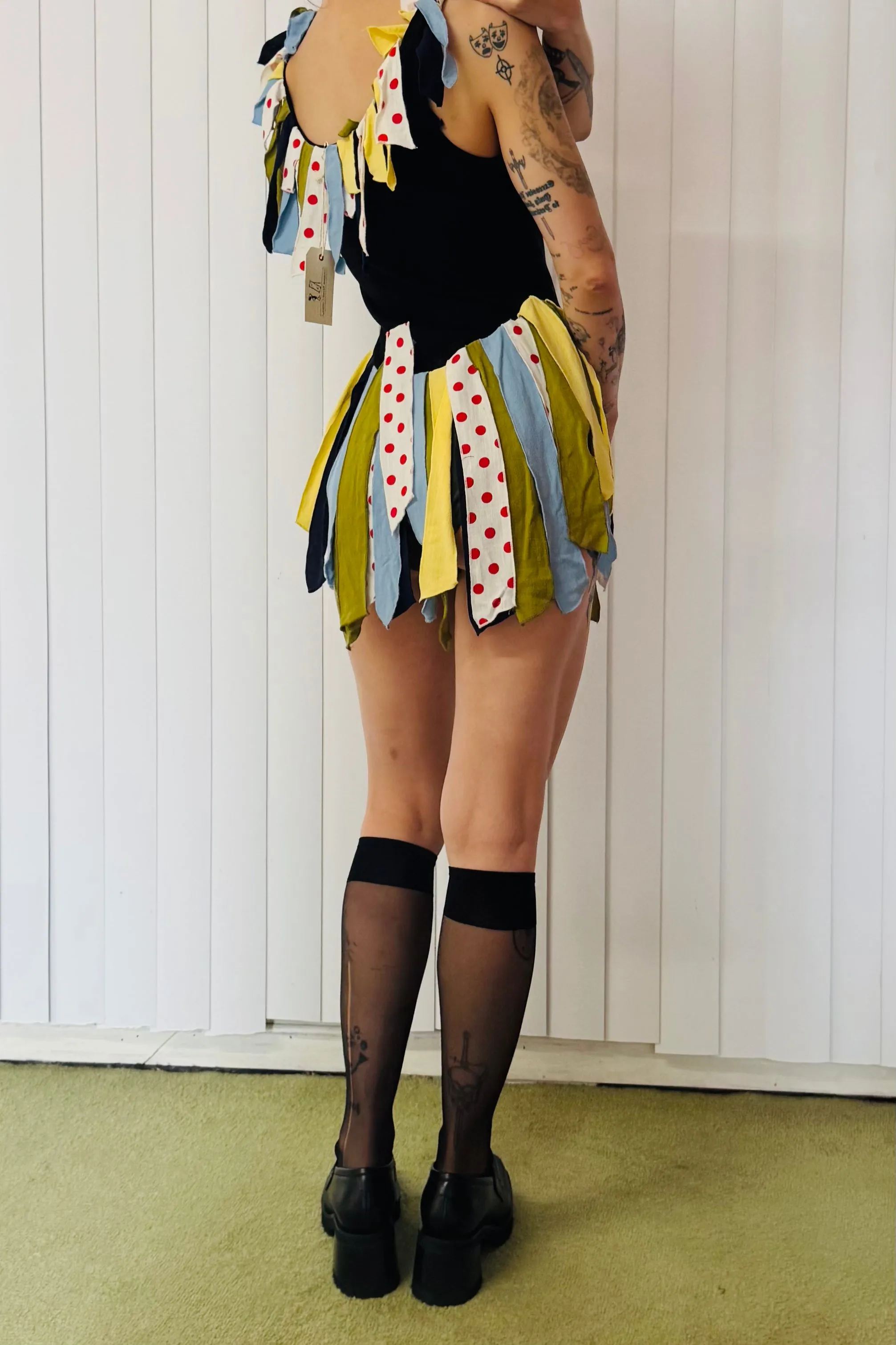 SAMPLE #809 - S Tencel Linen Rags Tunic / Mini Dress sold by Fashion Brand Company product image thumbnail 2