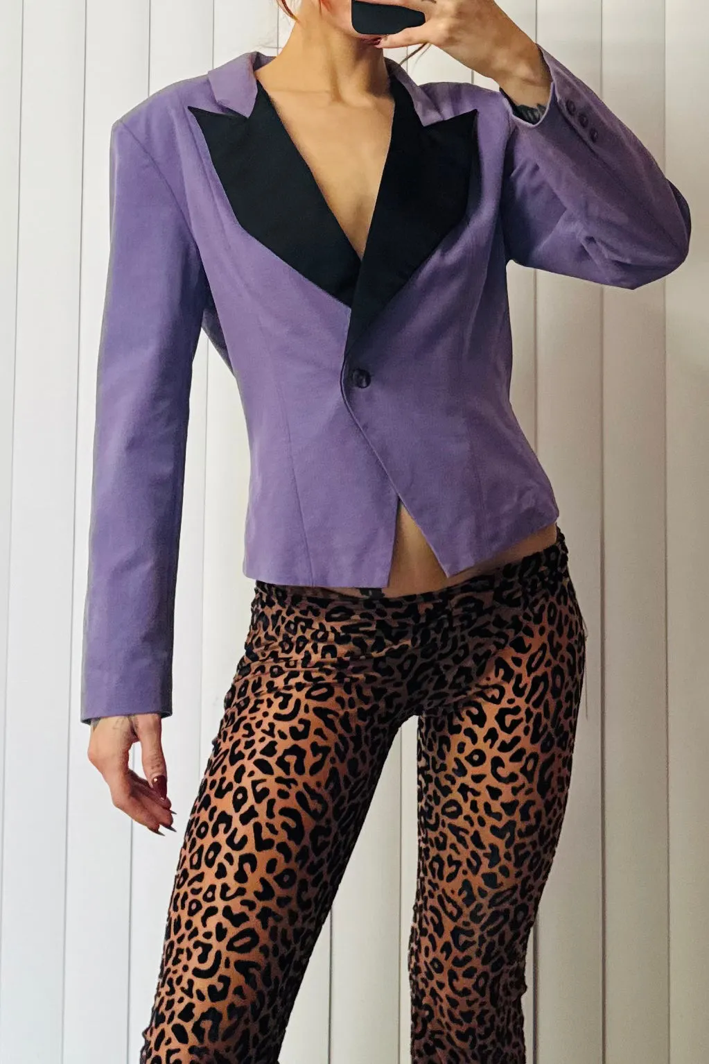 SAMPLE #828 - S Purple Blazer sold by Fashion Brand Company product image thumbnail 2