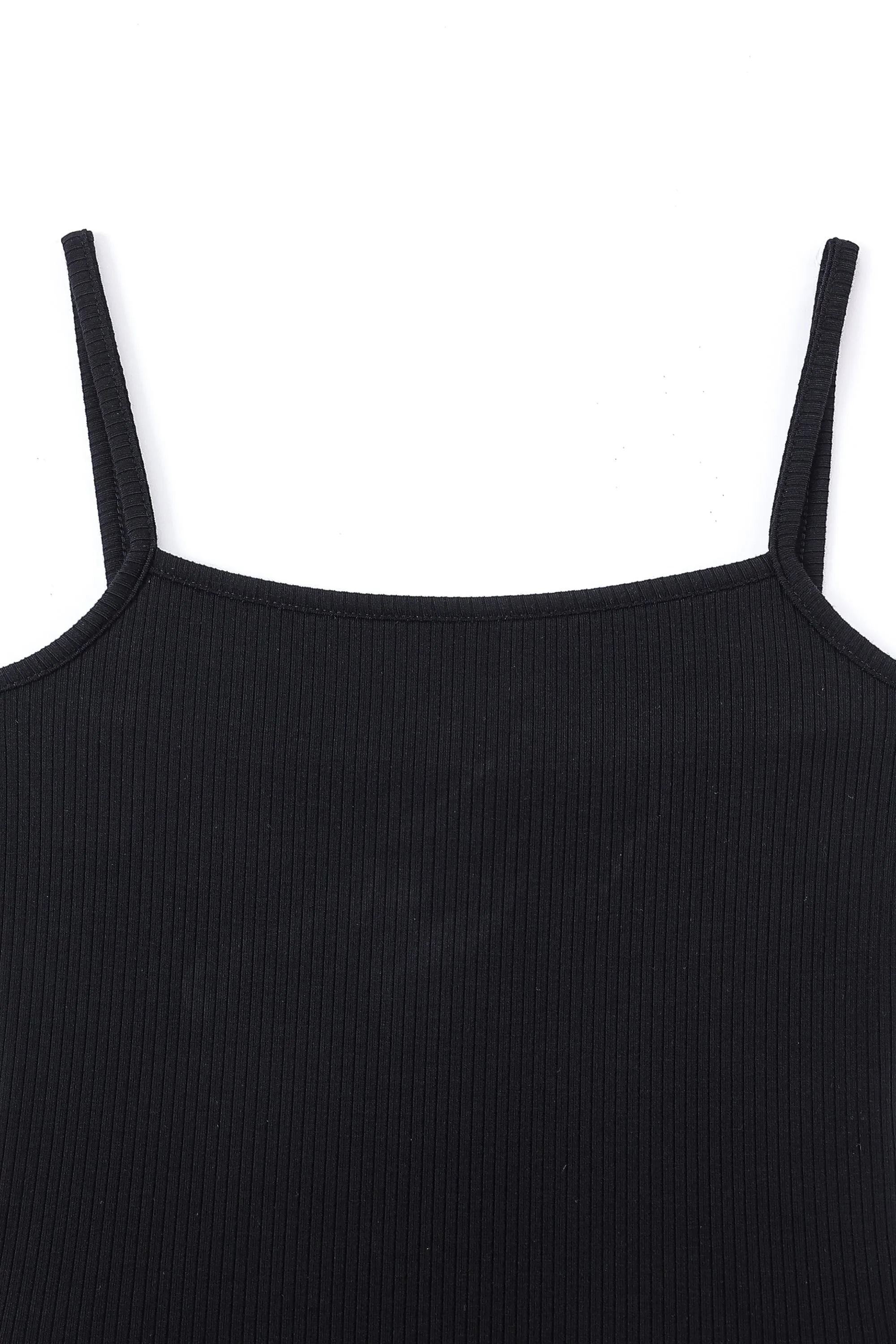 Tencel Rib Cami Leotard Black sold by Fashion Brand Company product image thumbnail 4