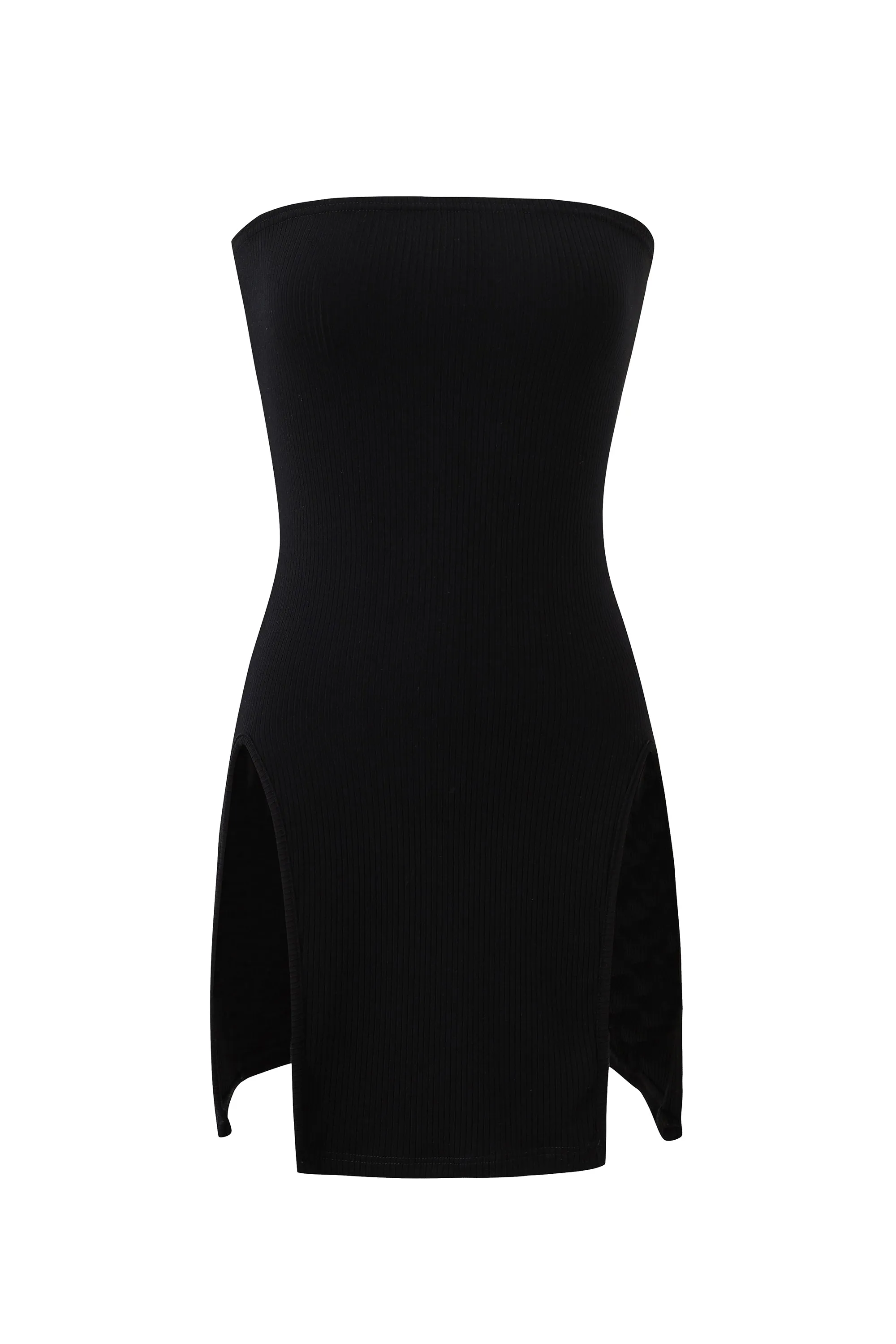 Sexy Cartoon Tencel Rib Mini Dress Black sold by Fashion Brand Company product image thumbnail 2