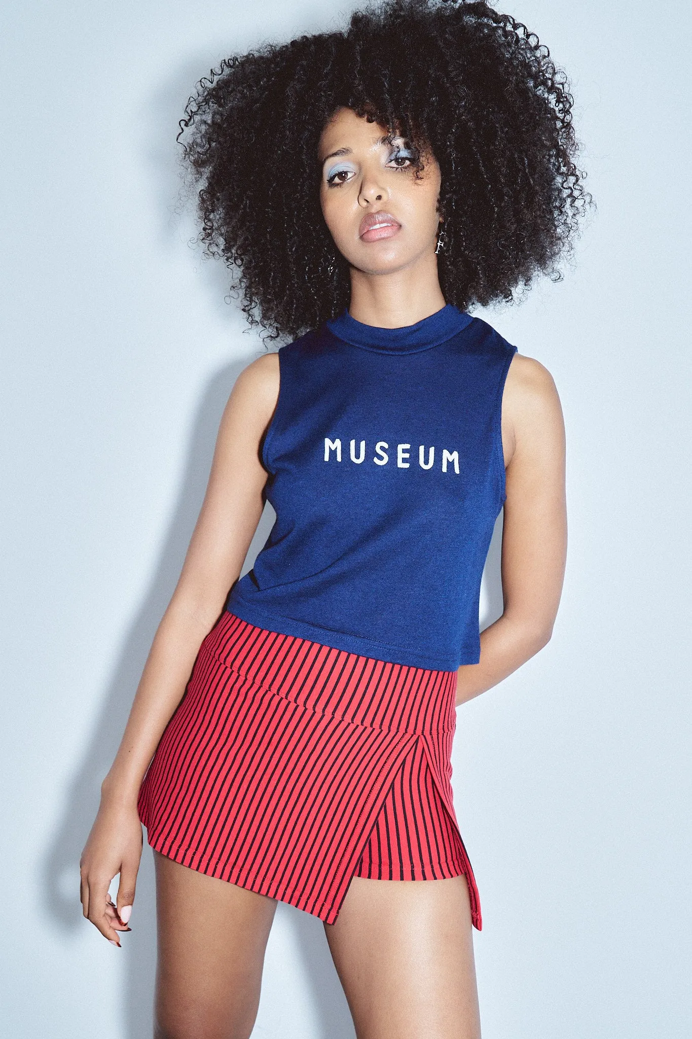 Mini Skort Blood Stripe sold by Fashion Brand Company product image thumbnail 3