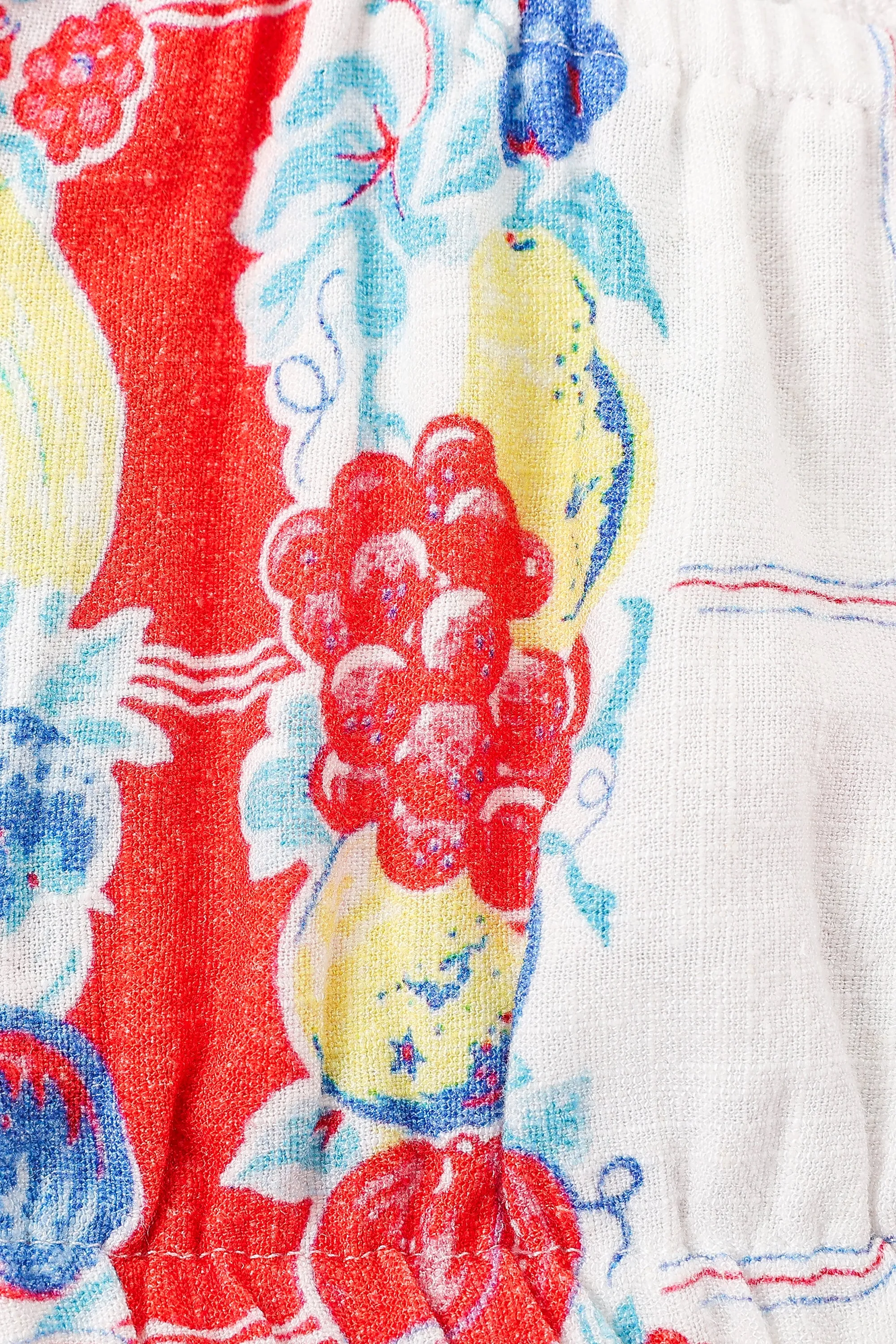 Wench Crop Top Soft Linen Fruity sold by Fashion Brand Company product image thumbnail 4