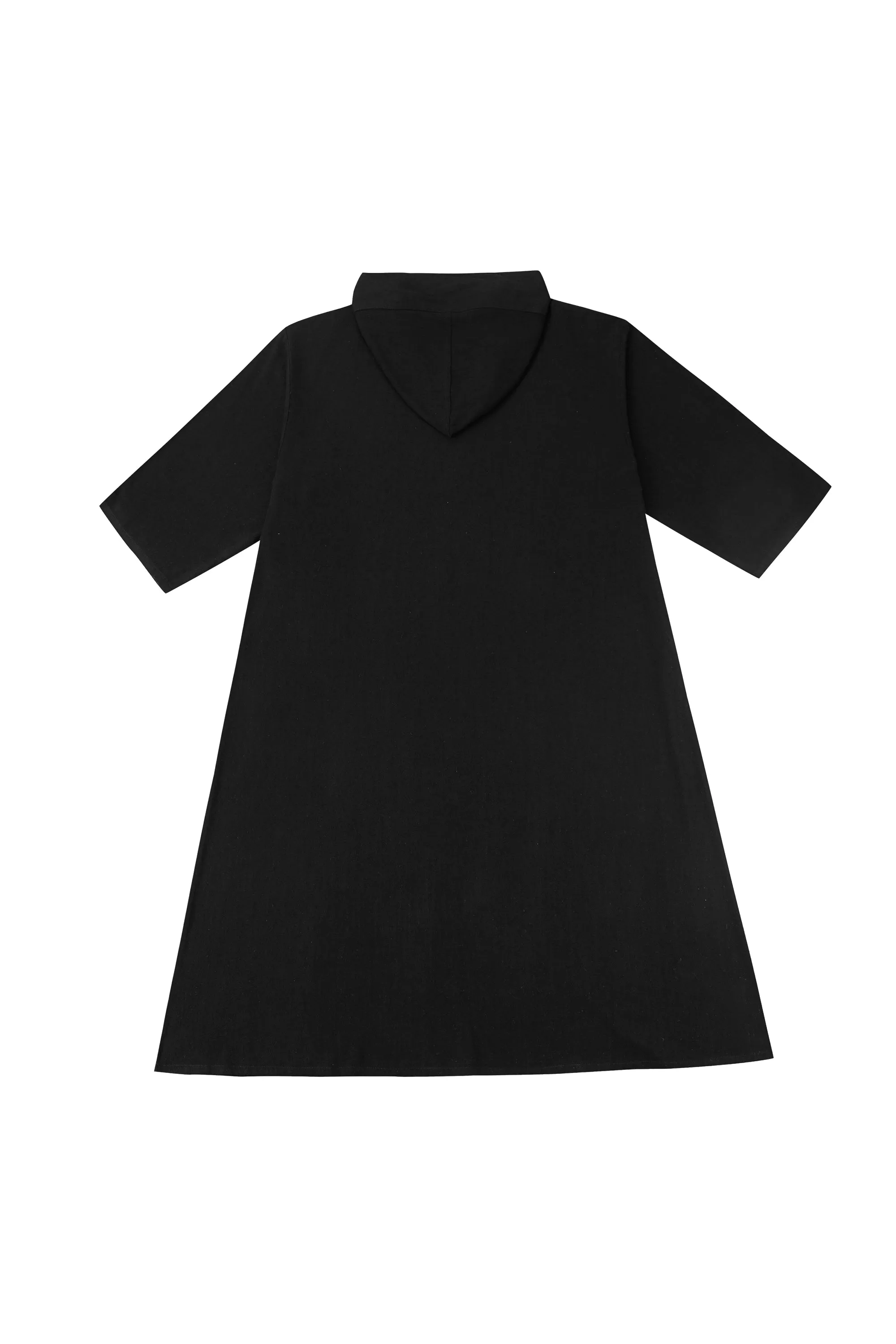 Summer Death Cloak Soft Linen Black sold by Fashion Brand Company product image thumbnail 4