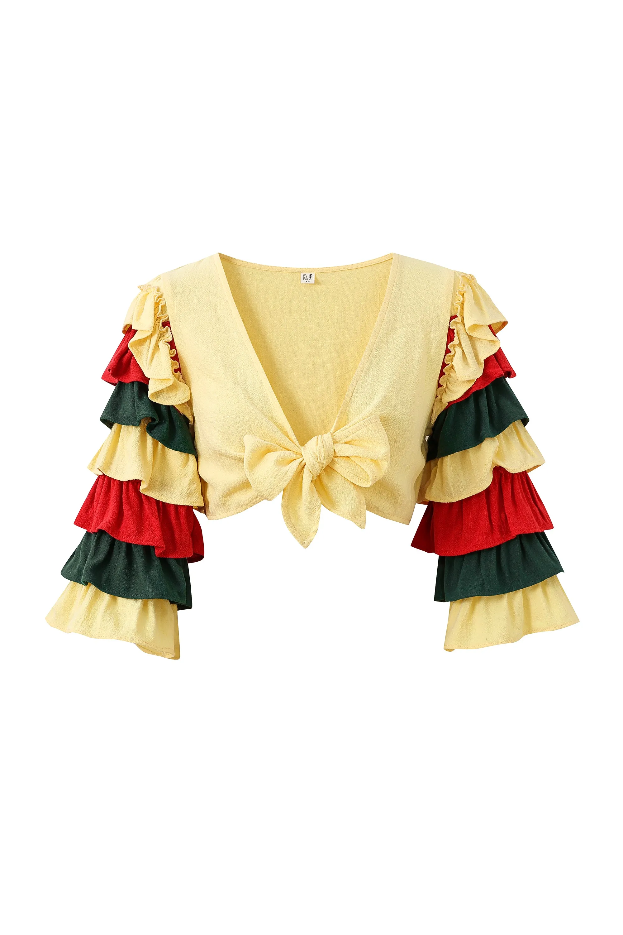 Burger Soft Linen Rumba Top sold by Fashion Brand Company product image thumbnail 4