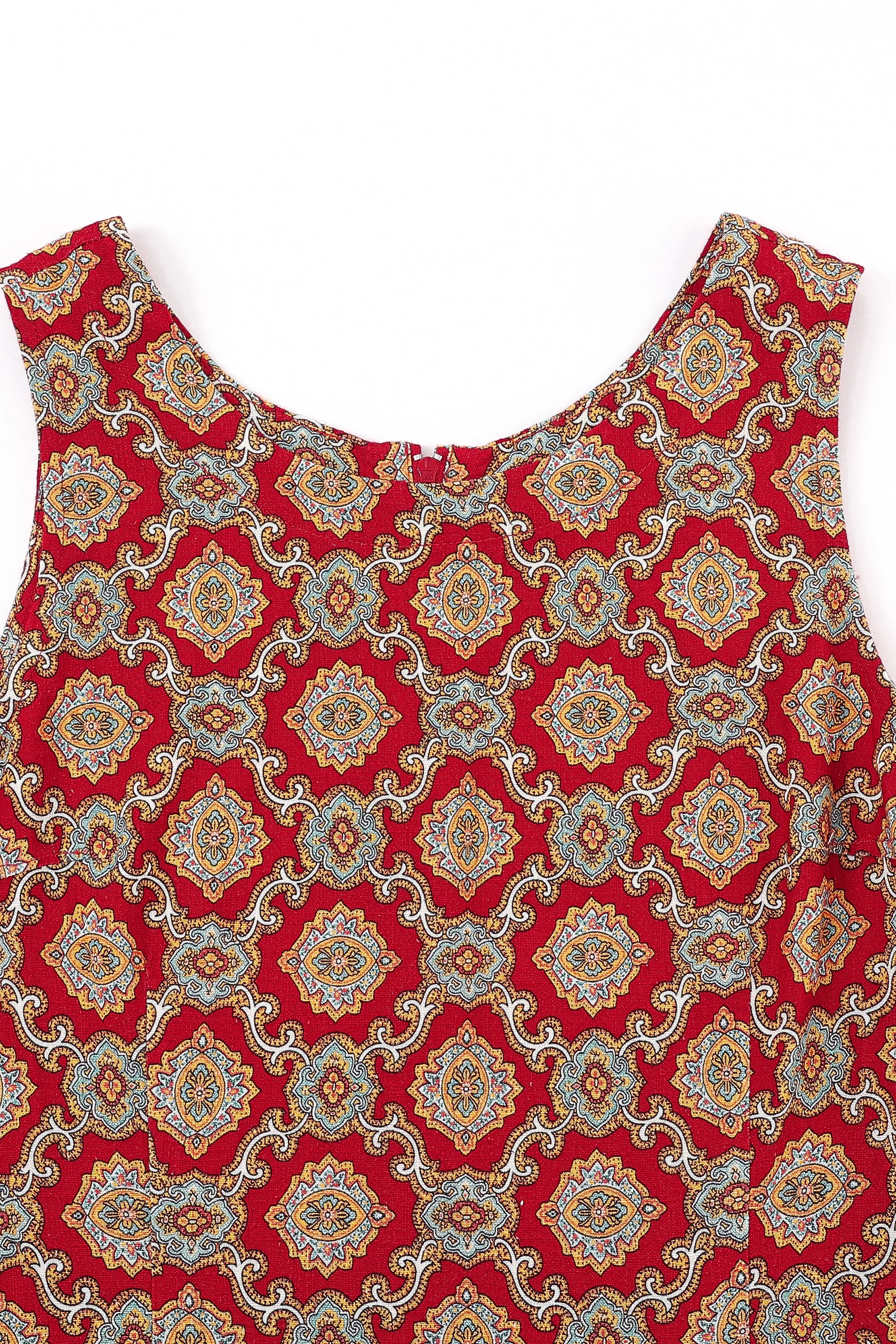 Good Woman Soft Linen Dress Fancy Red Couch sold by Fashion Brand Company product image thumbnail 5