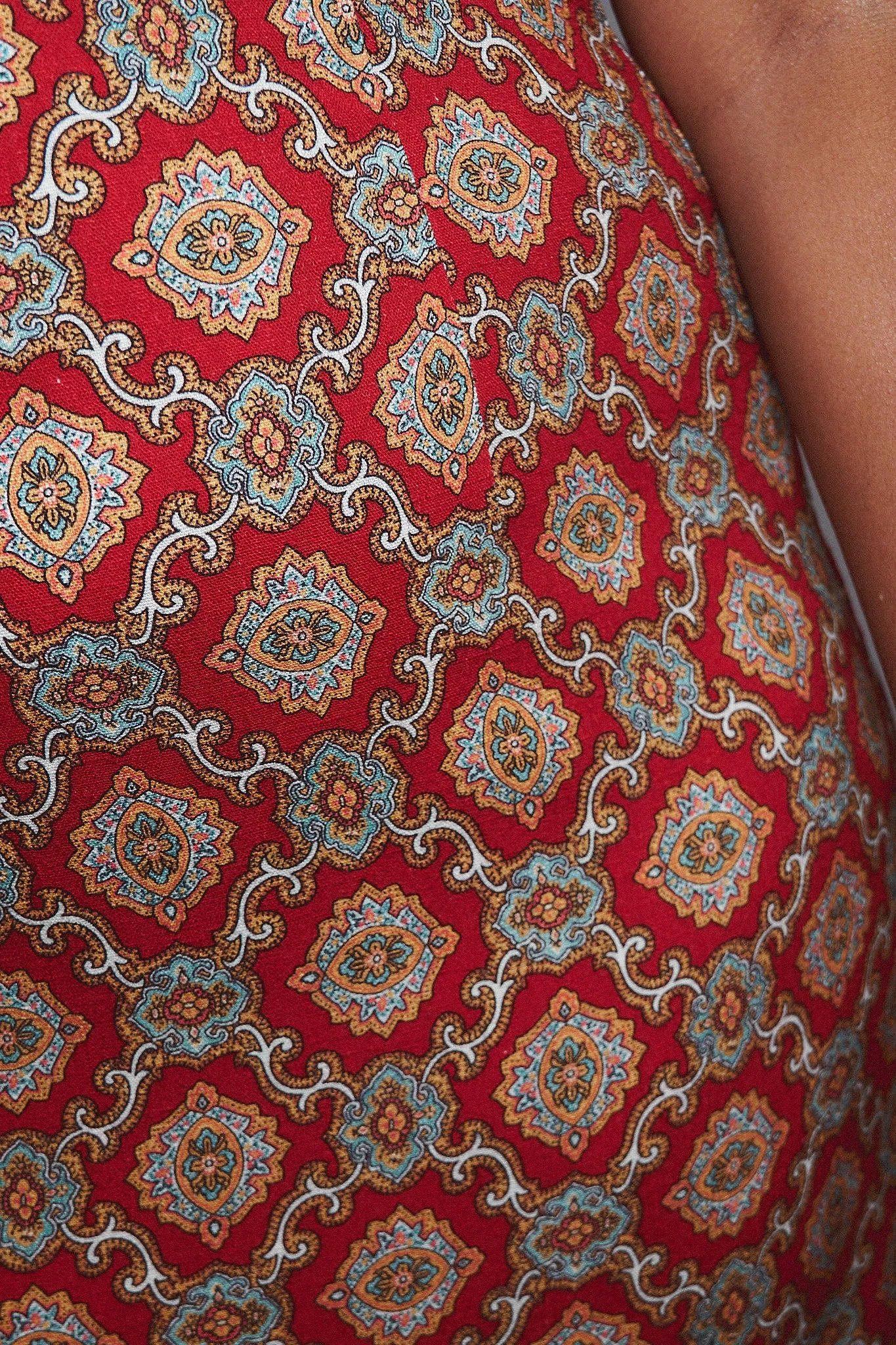 Good Woman Soft Linen Dress Fancy Red Couch sold by Fashion Brand Company product image thumbnail 2