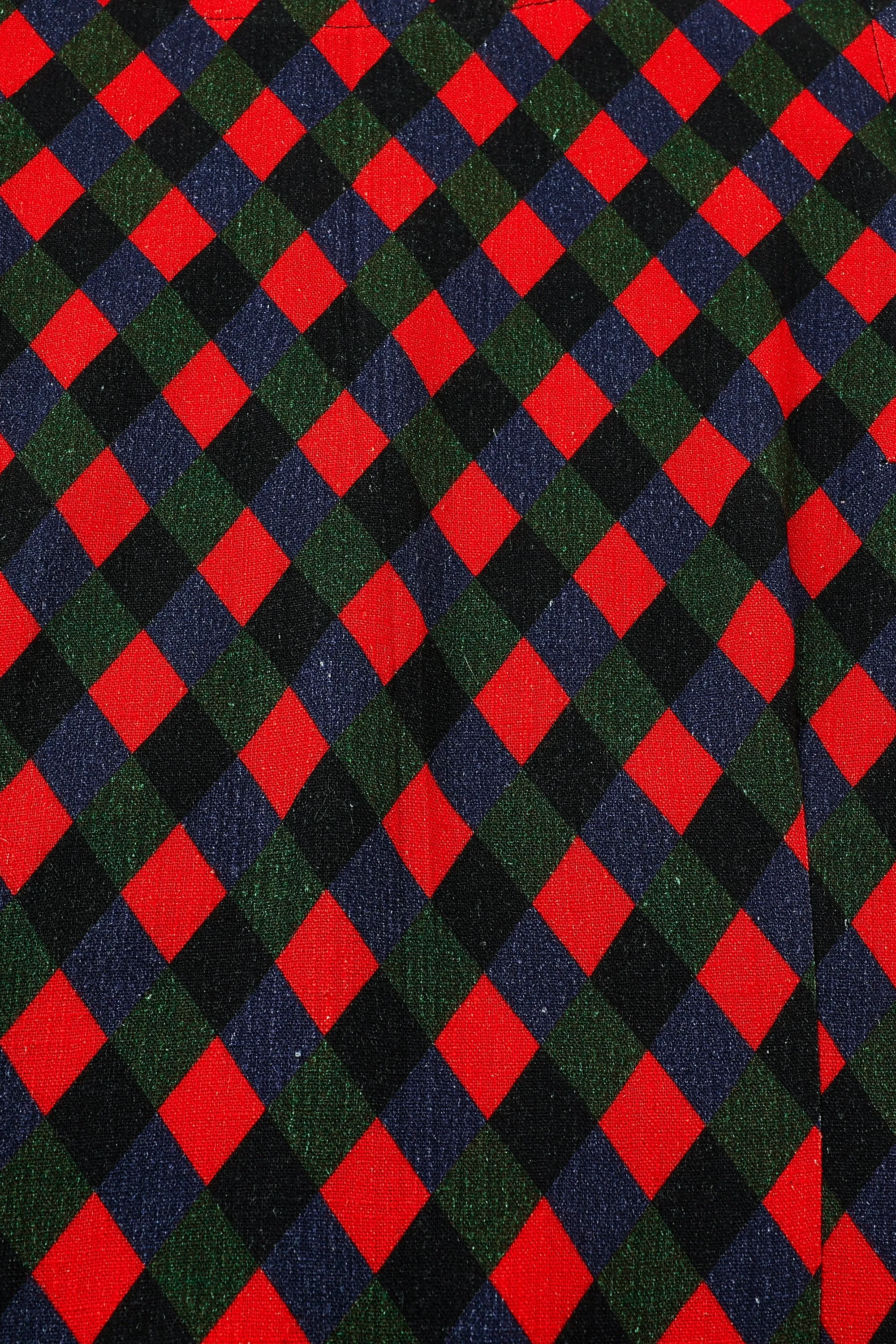 Good Woman Soft Linen Dress Diamond Print sold by Fashion Brand Company product image thumbnail 5