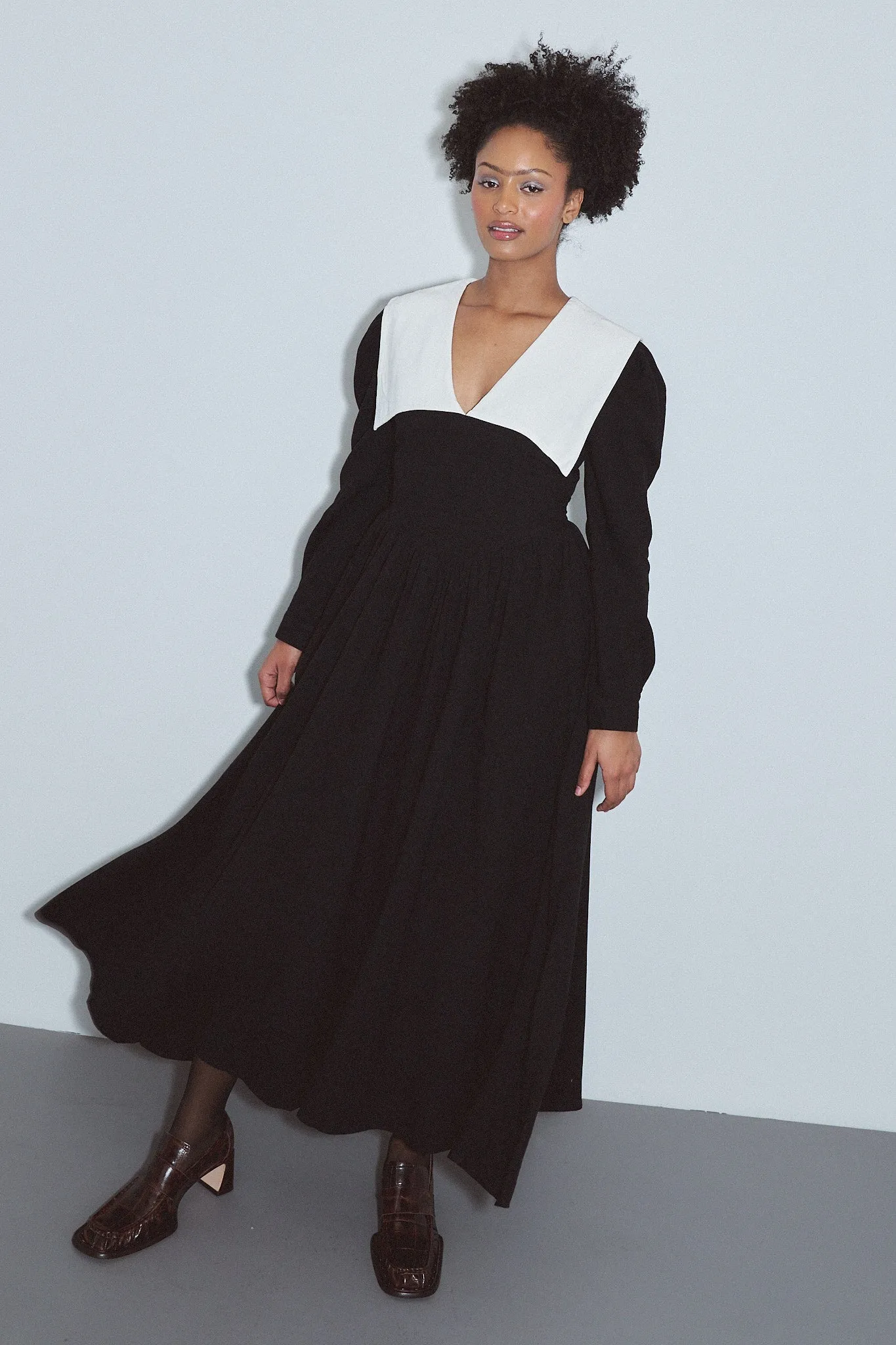 Puritan Soft Linen Maxi Dress NEW VERSION sold by Fashion Brand Company product image thumbnail 4