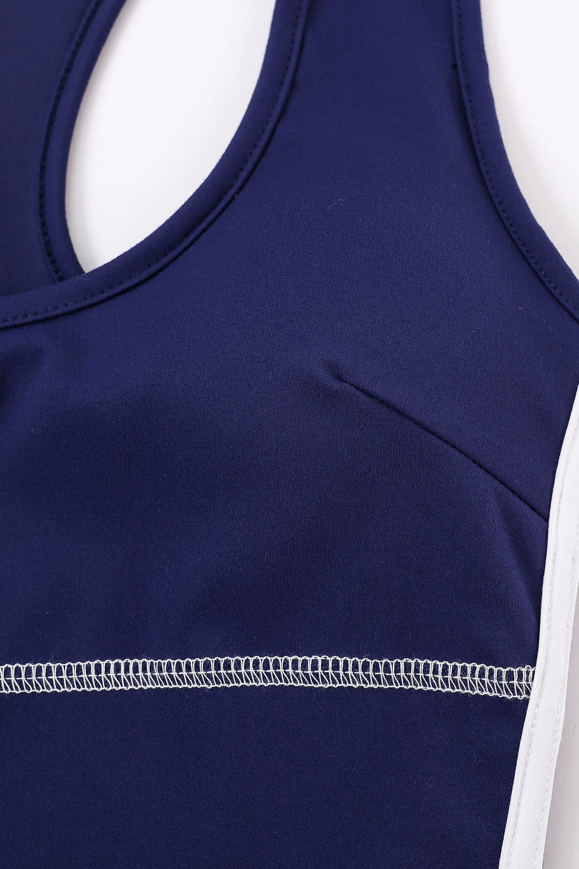 Scoop Yoga Top Navy Sporty Spice sold by Fashion Brand Company product image thumbnail 4