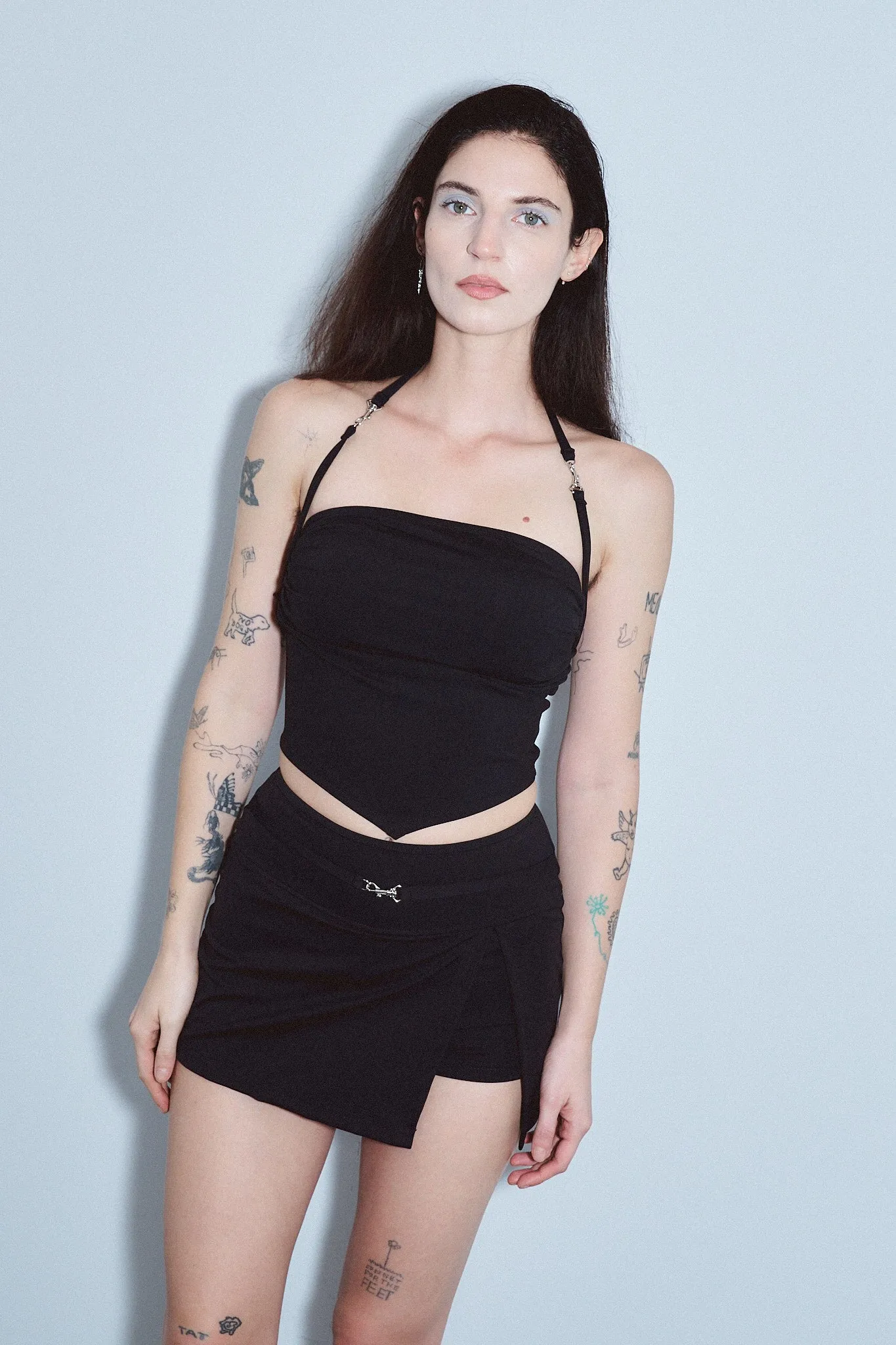 Convertible Belt Tube Top Black sold by Fashion Brand Company product image thumbnail 3