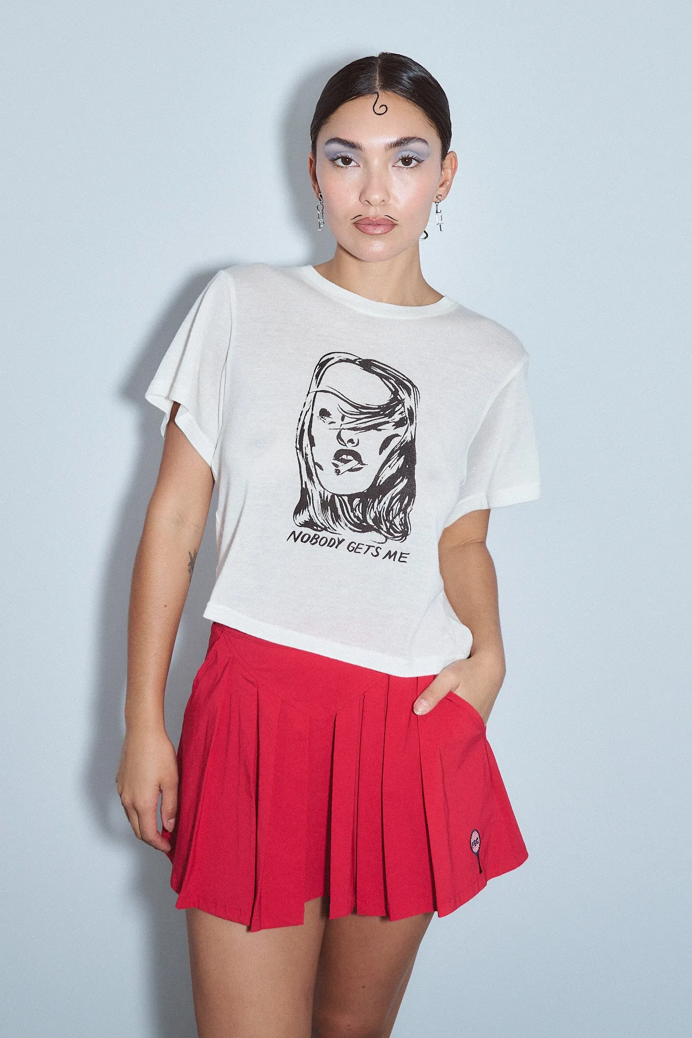 1 left - NOBODY GETS ME Tommy Tee X Nicholas Gazin sold by Fashion Brand Company product image thumbnail 4