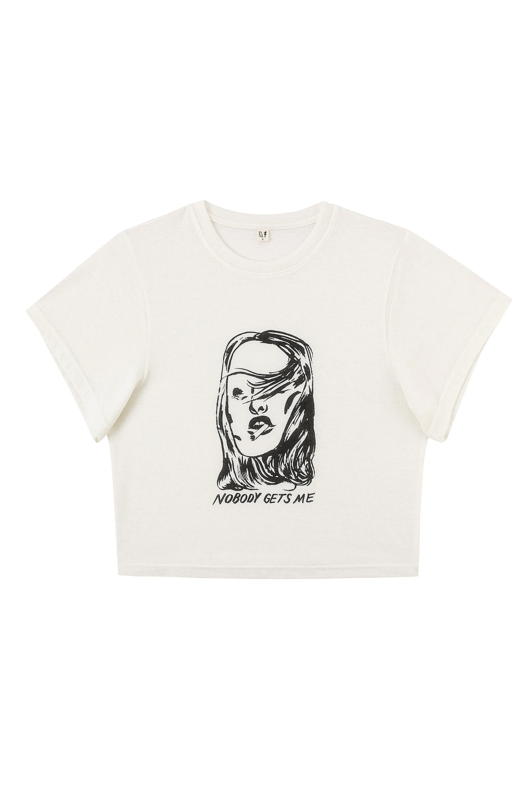 1 left - NOBODY GETS ME Tommy Tee X Nicholas Gazin sold by Fashion Brand Company product image thumbnail 2