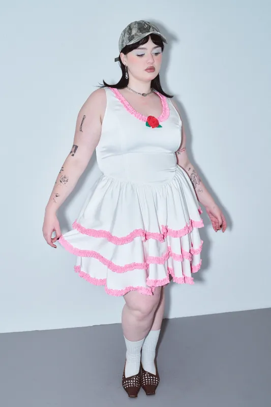 Frosted Cake Layered Mini Dress made by Fashion Brand Company
