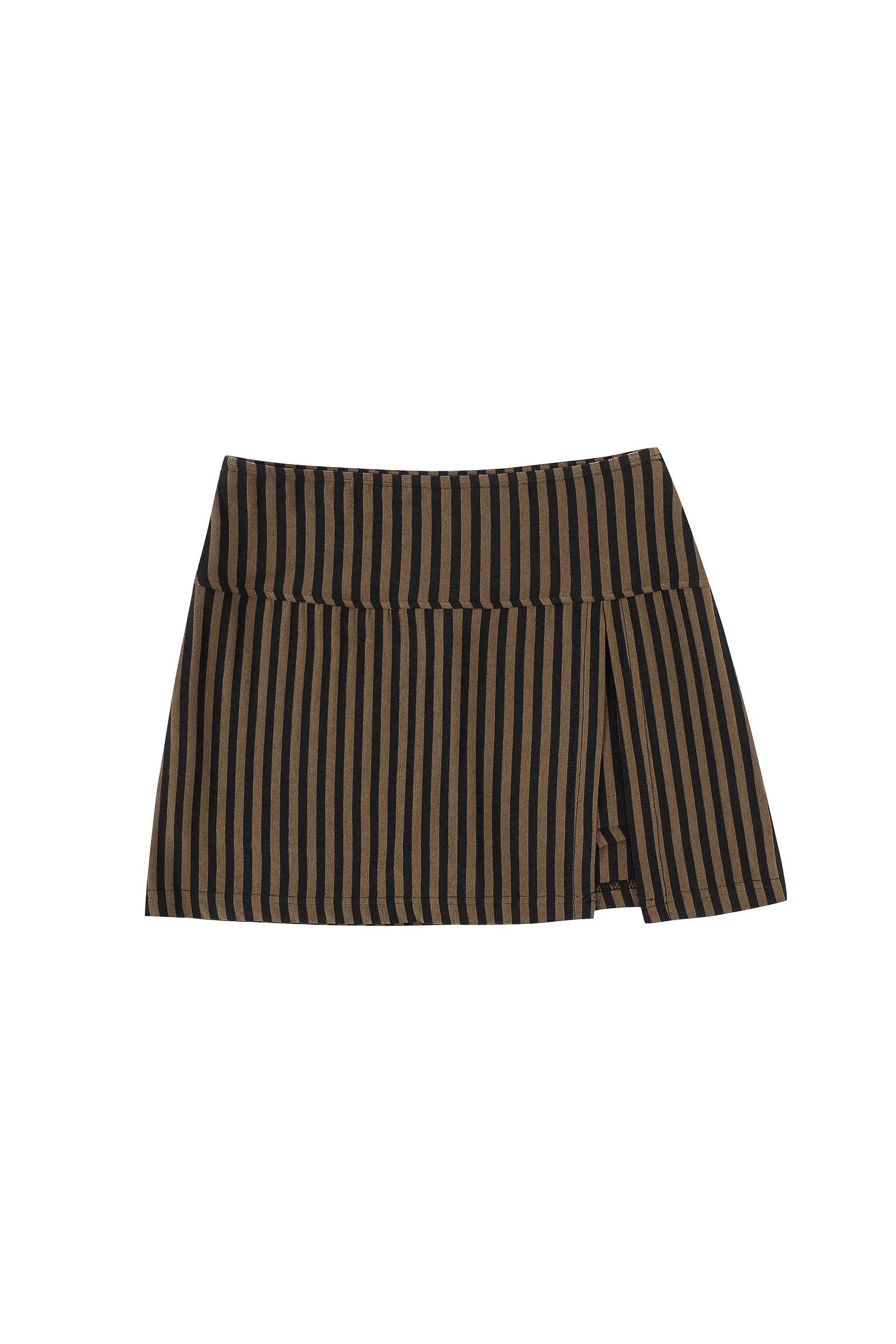 Mini Skort Brown Stripe sold by Fashion Brand Company