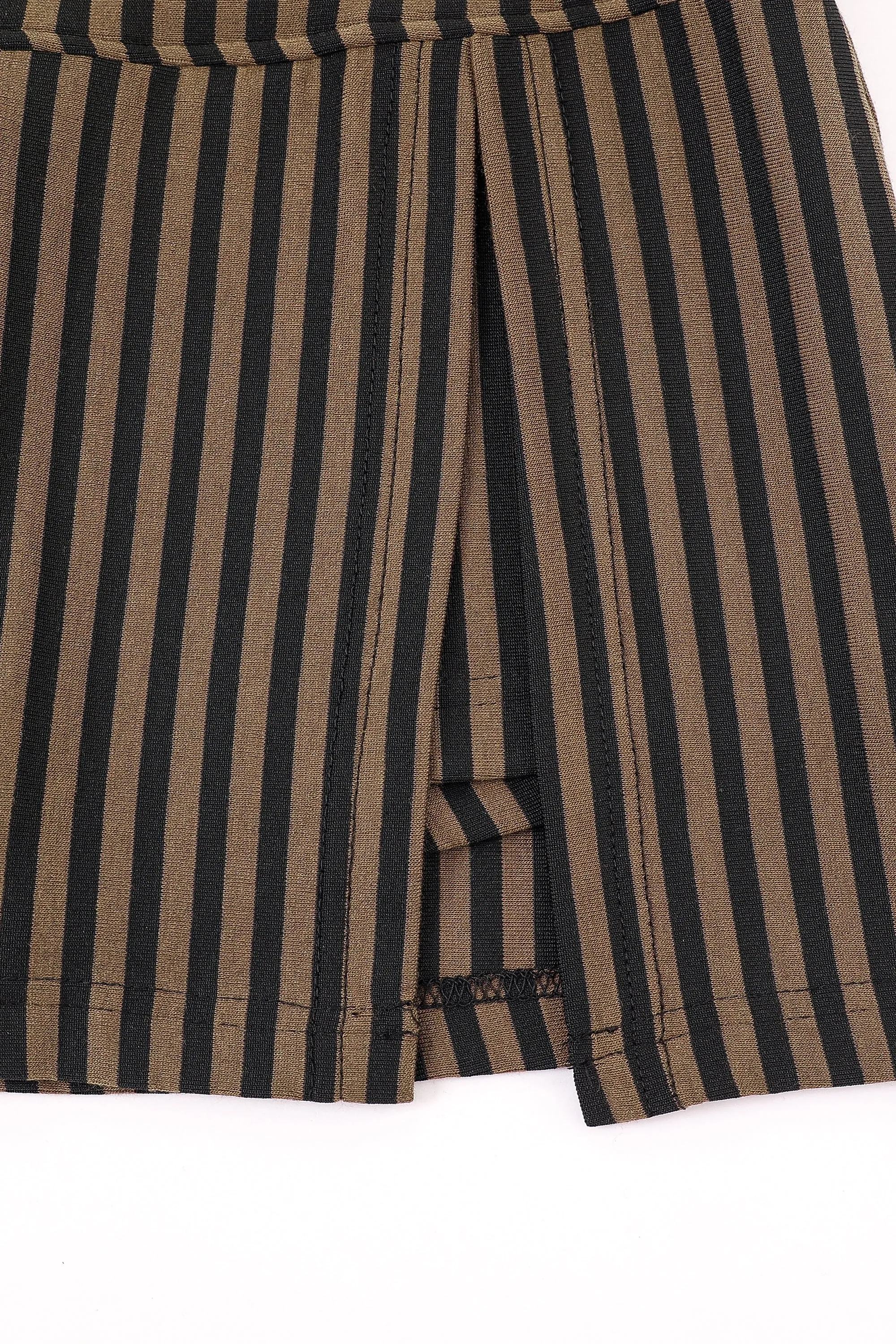Mini Skort Brown Stripe sold by Fashion Brand Company product image thumbnail 5